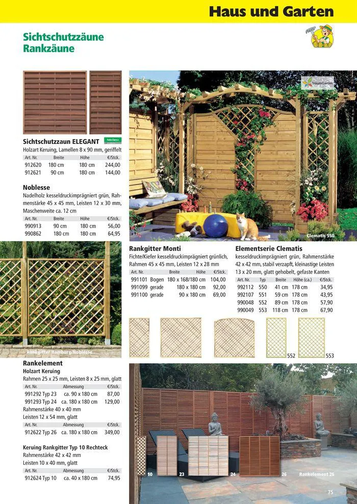 Holz-& Baukatalog 2024/25 von 27. März bis 31. Januar 2025 - Prospekt seite 75