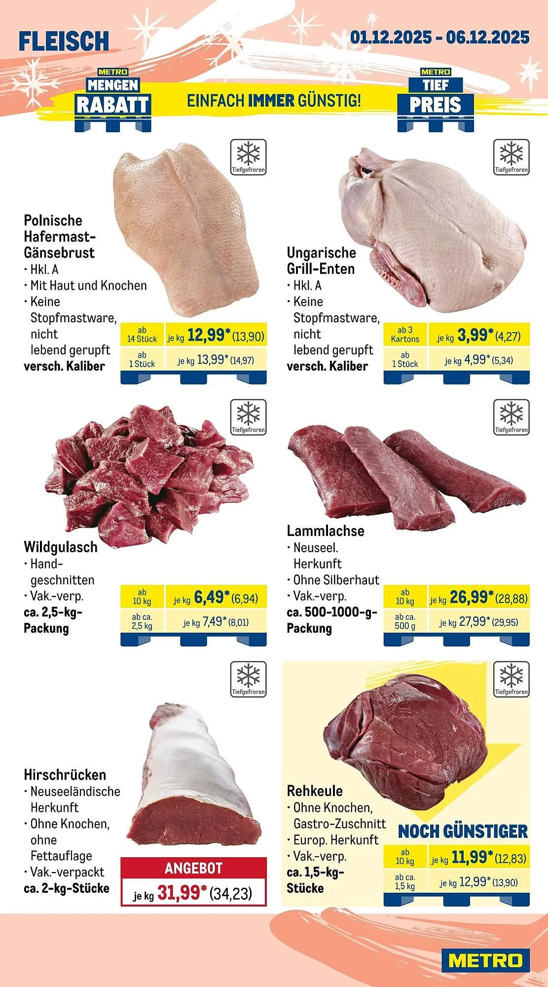 METRO Prospekt von 1. Dezember bis 6. Dezember 2025 - Prospekt seite 4