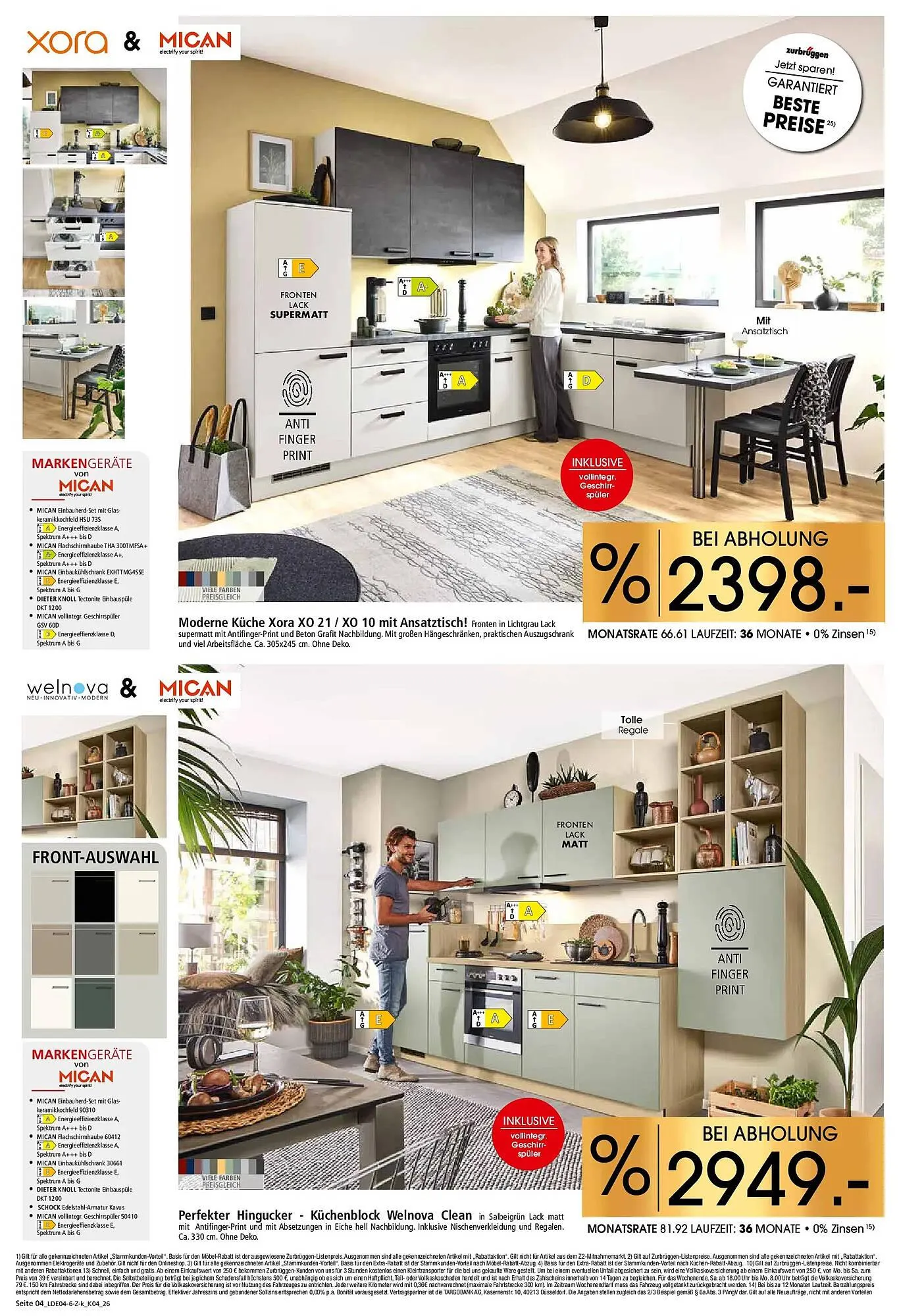 Zurbrüggen Prospekt von 3. April bis 23. Mai 2026 - Prospekt seite 4