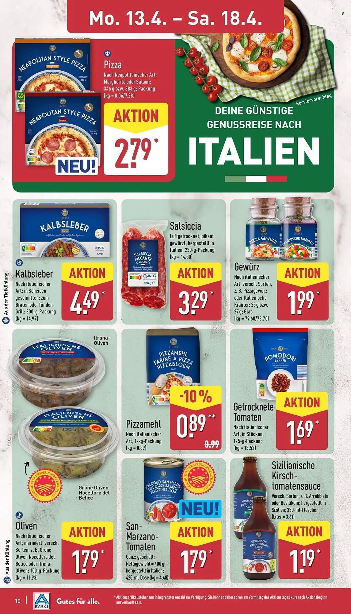 Aldi Nord Prospekt von 13. April bis 18. April 2026 - Prospekt seite 14