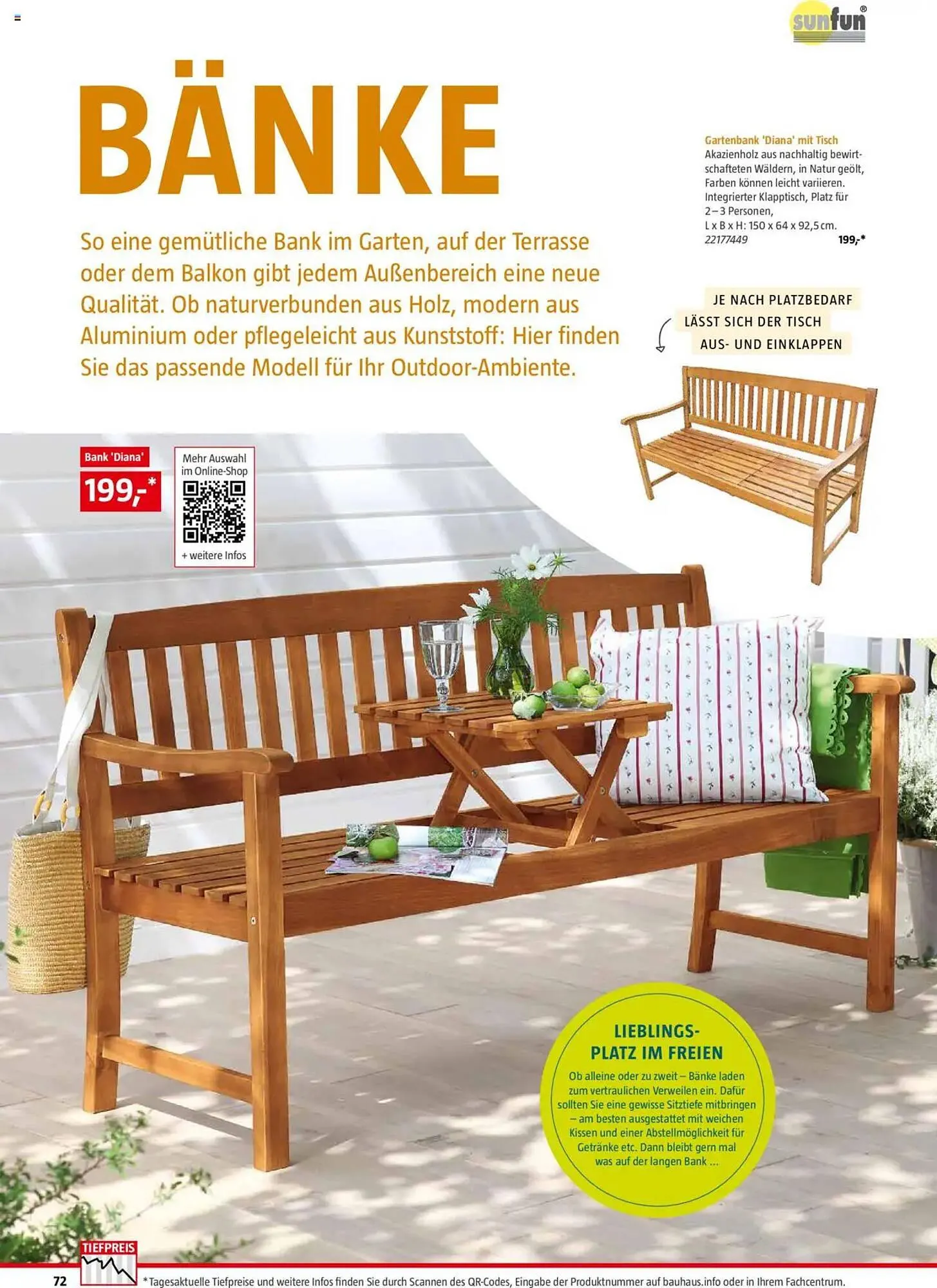 Bauhaus Prospekt von 10. Februar bis 30. Juni 2025 - Prospekt seite 72