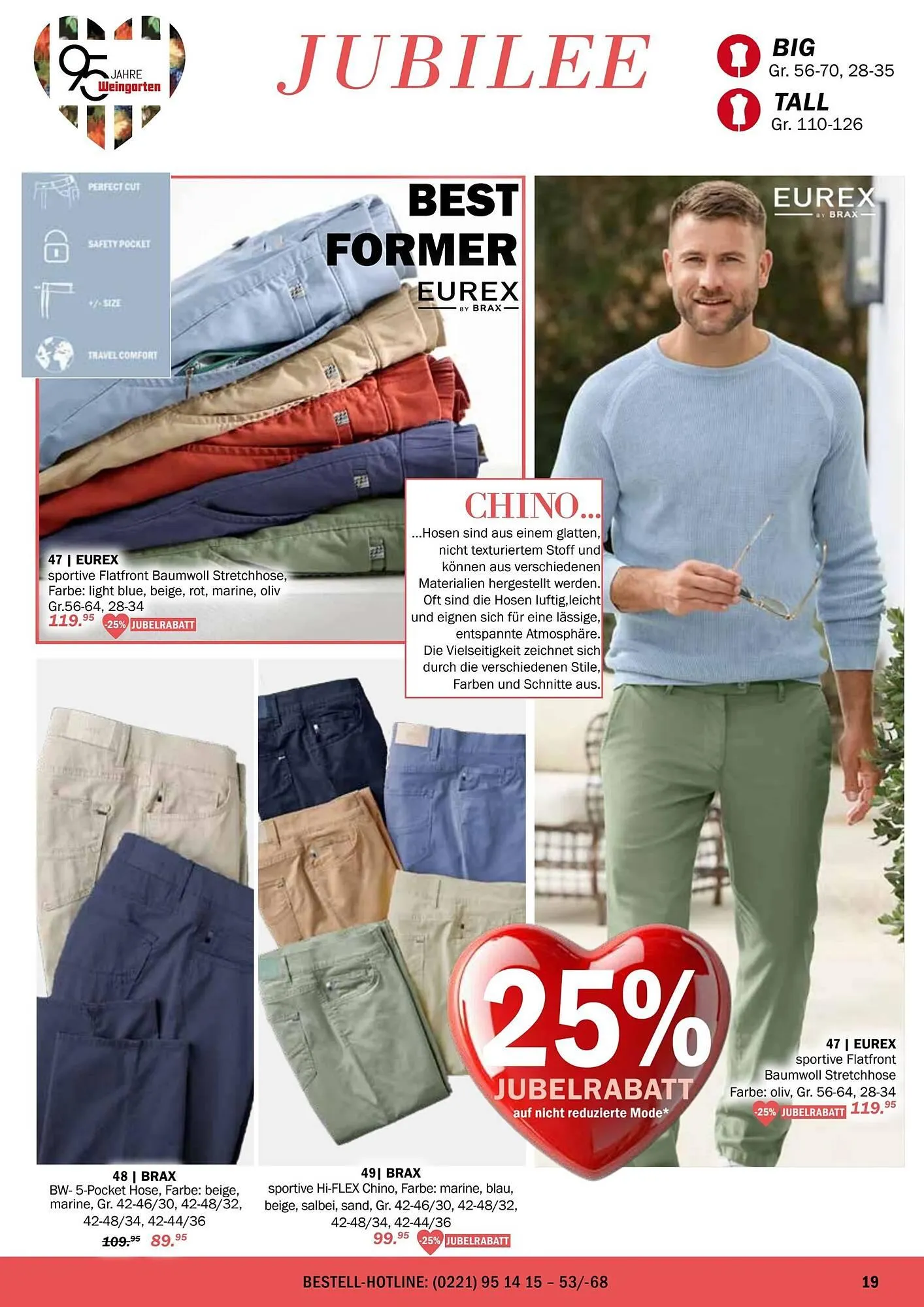 Modehaus Weingarten Prospekt von 2. April bis 1. Juni 2025 - Prospekt seite 19