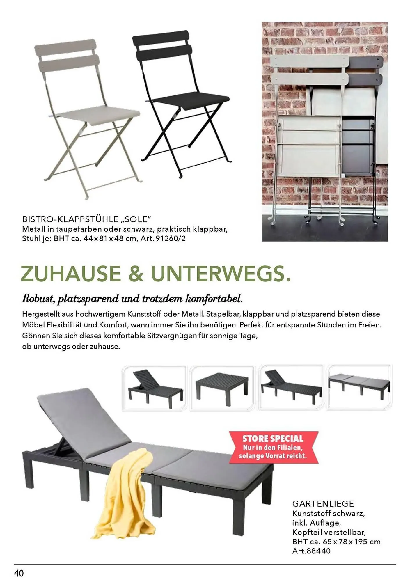 Rahaus Katalog von 7. April bis 31. Dezember 2026 - Prospekt seite 40