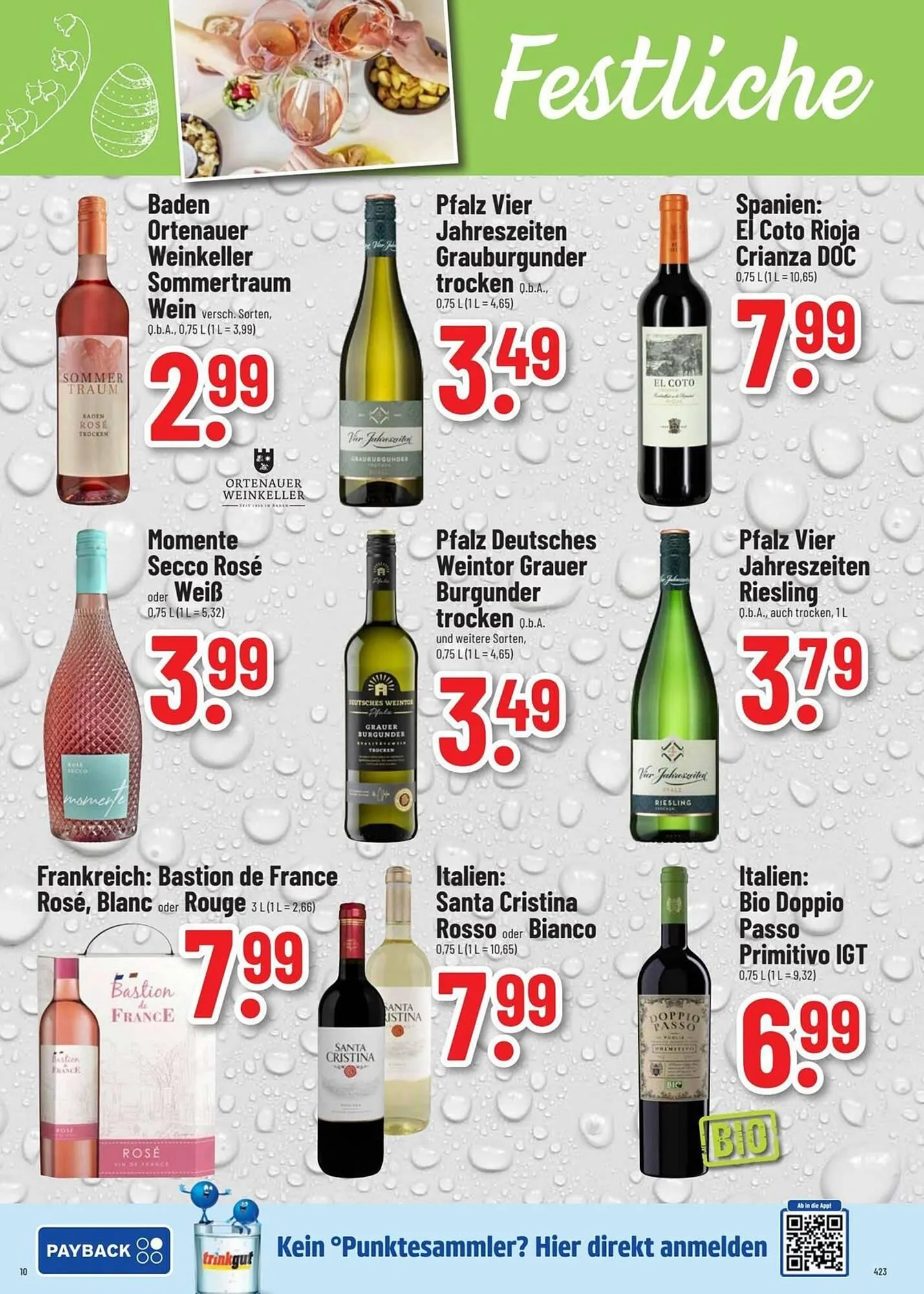 trinkgut Prospekt von 20. April bis 26. April 2025 - Prospekt seite 10