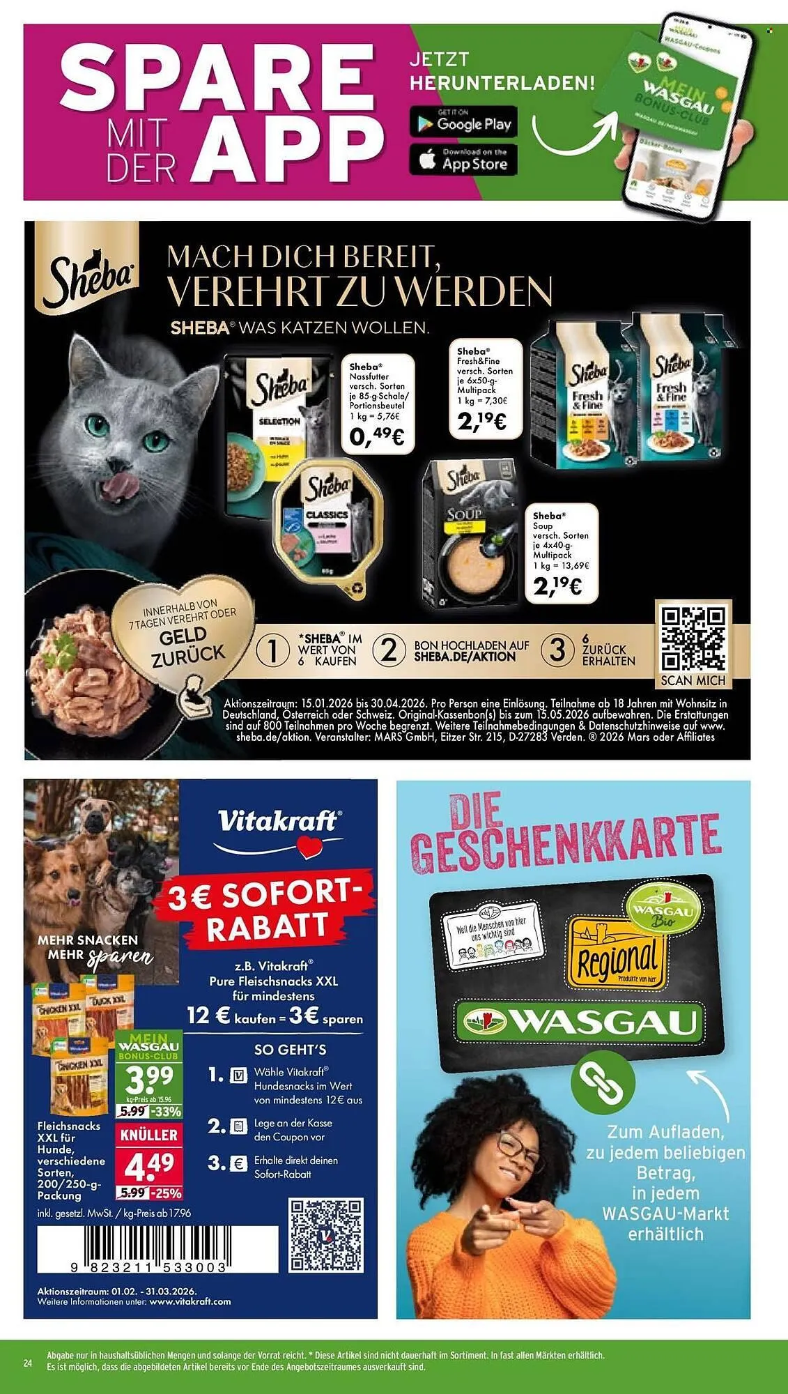 Wasgau Prospekt von 2. März bis 7. März 2026 - Prospekt seite 24