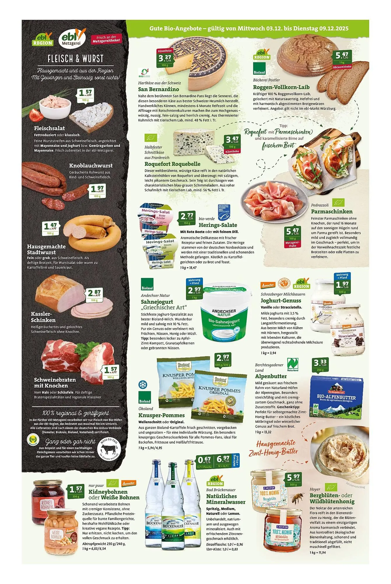 Ebl Naturkost Prospekt von 3. Dezember bis 9. Dezember 2025 - Prospekt seite 2