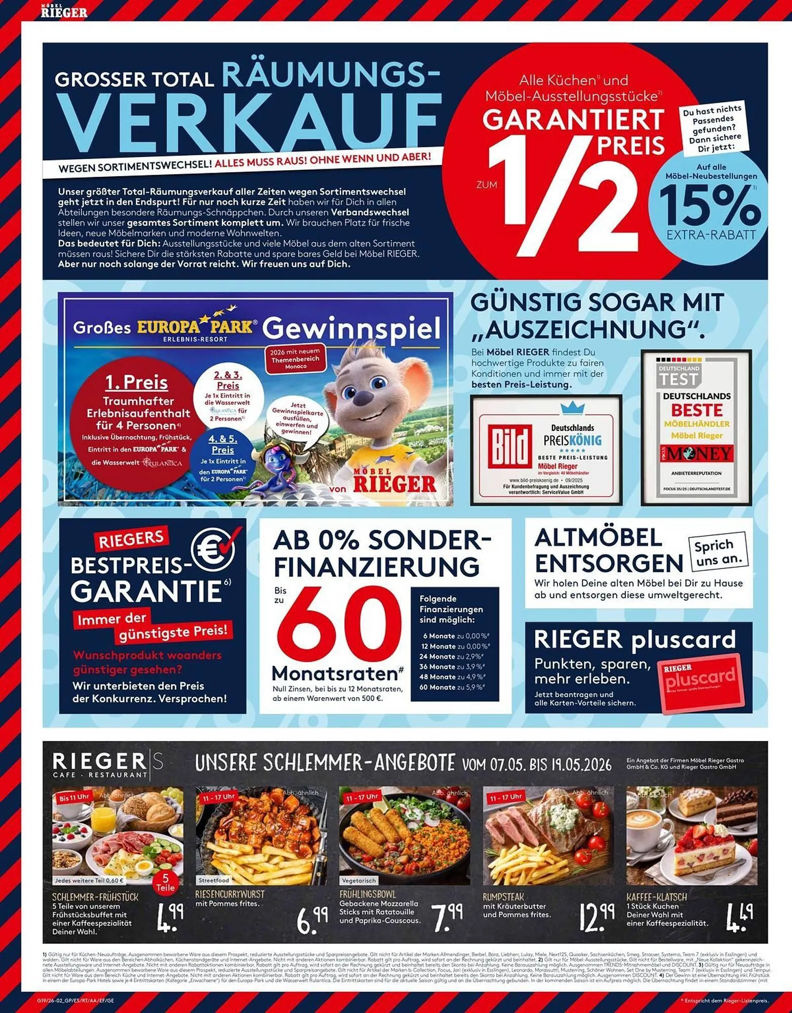 Möbel Rieger Prospekt von 7. Mai bis 19. Mai 2026 - Prospekt seite 2