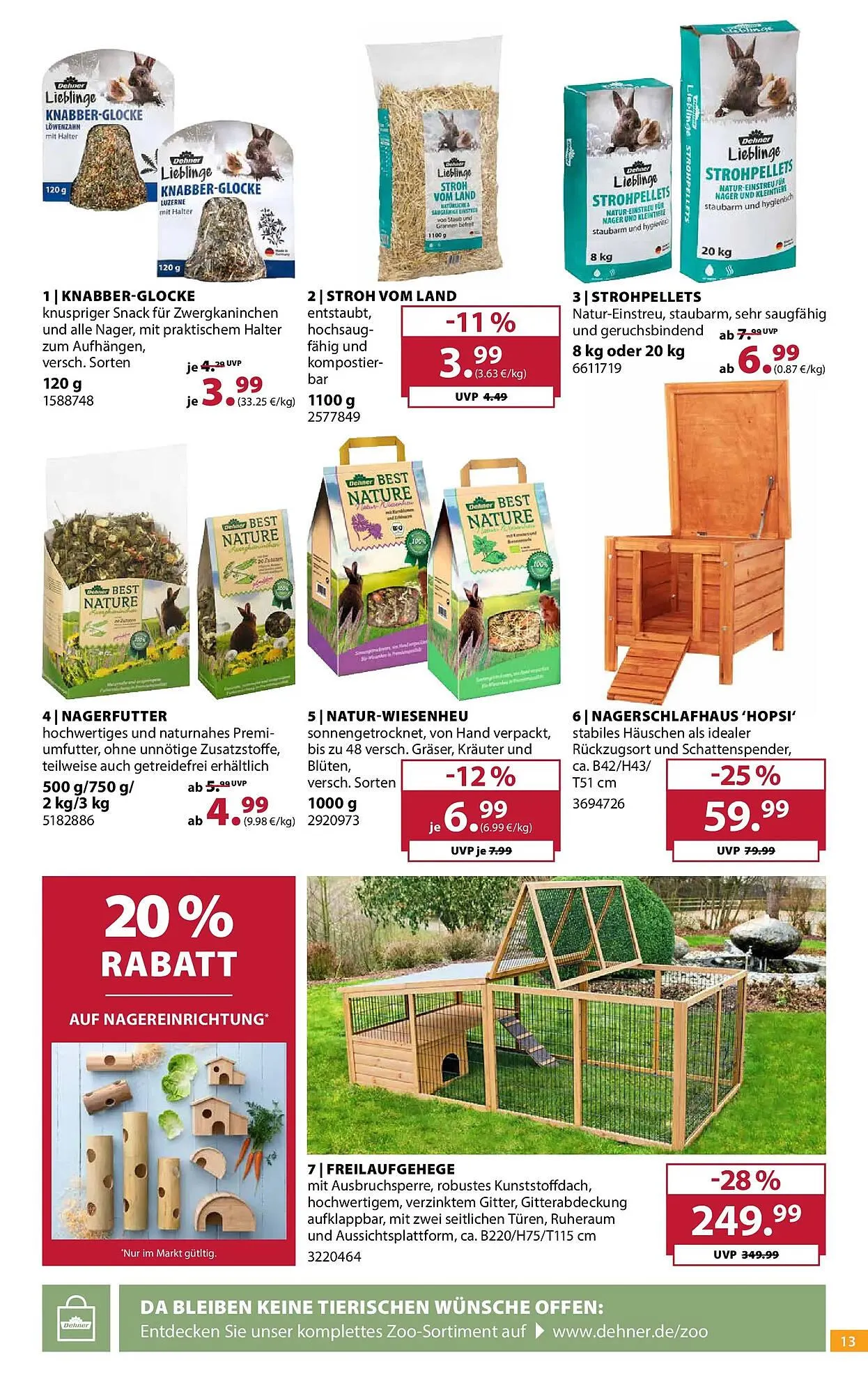 Dehner Prospekt von 21. April bis 27. April 2026 - Prospekt seite 13