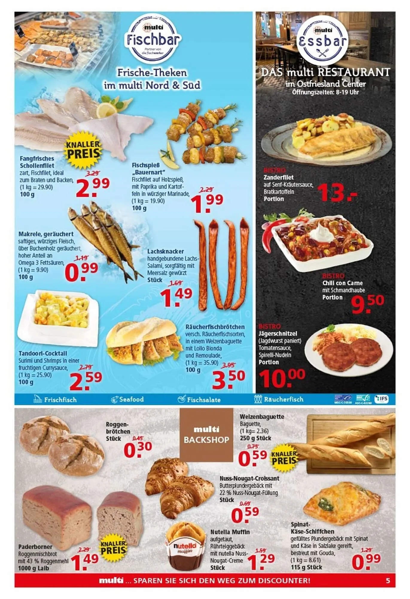 Multi Markt Prospekt von 23. April bis 26. April 2025 - Prospekt seite 5