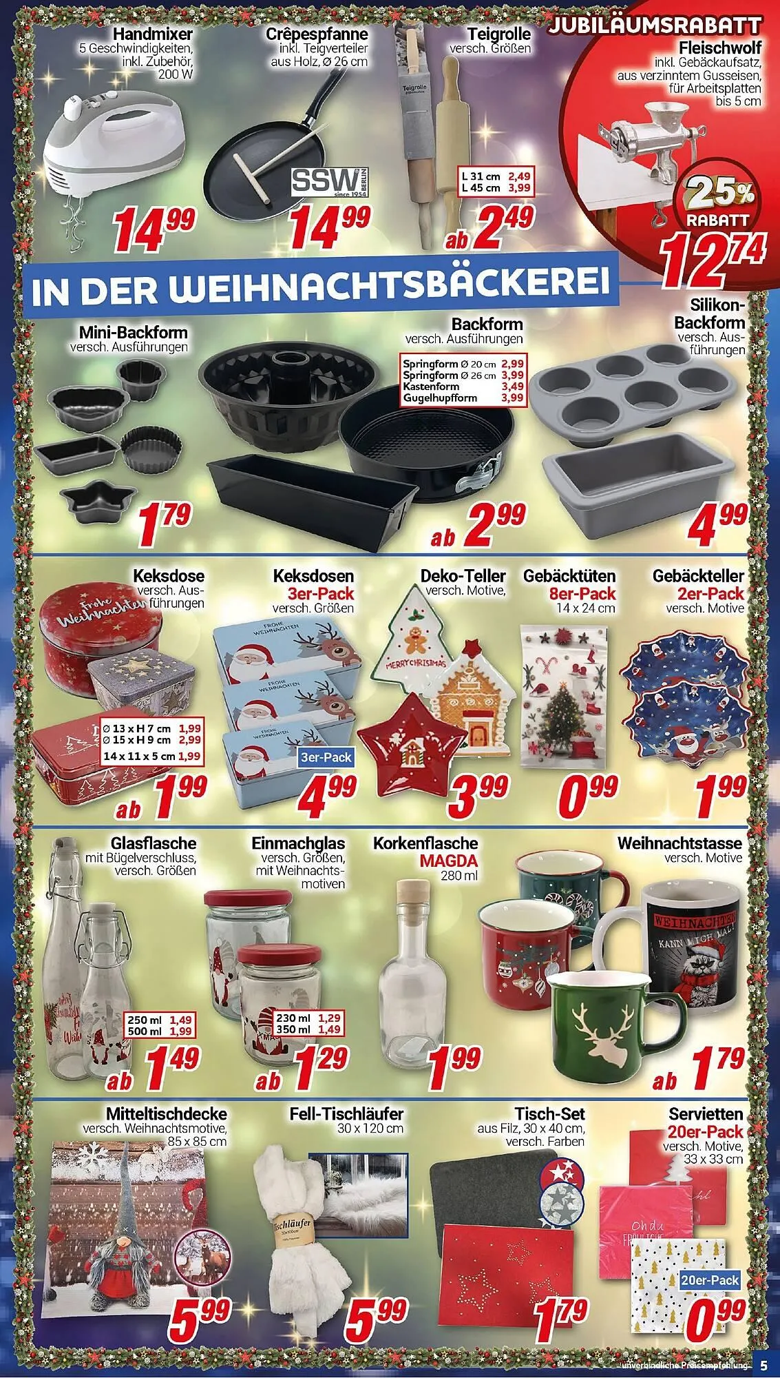 CENTERSHOP Prospekt von 8. Dezember bis 14. Dezember 2025 - Prospekt seite 5