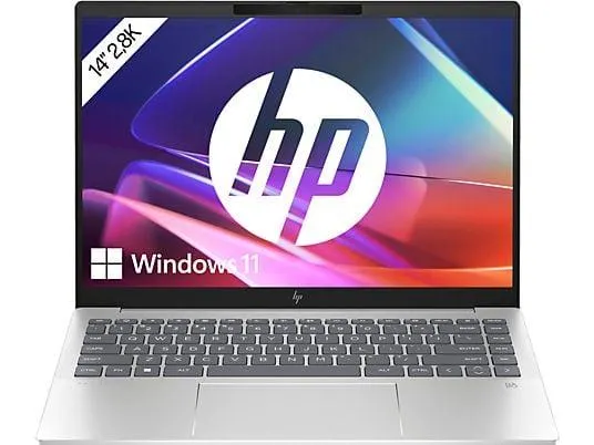 HP Pavilion Plus 14-ew0356ng, Notebook, mit 14 Zoll Display, Intel® Core™ i5 i5-1335U Prozessor, 16 GB RAM, 512 GB SSD Iris® Xᵉ, Natural Silver, Windows 11 Home