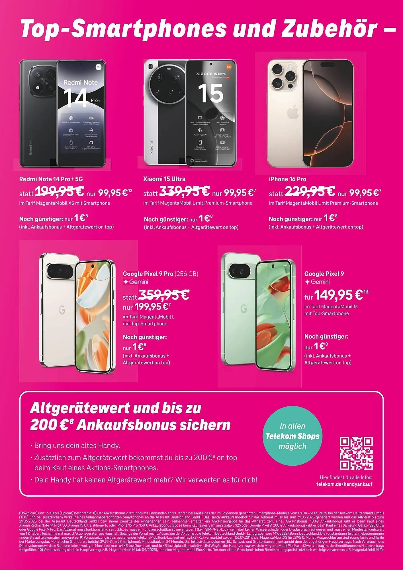 Telekom Shop Prospekt von 9. April bis 23. April 2025 - Prospekt seite 4