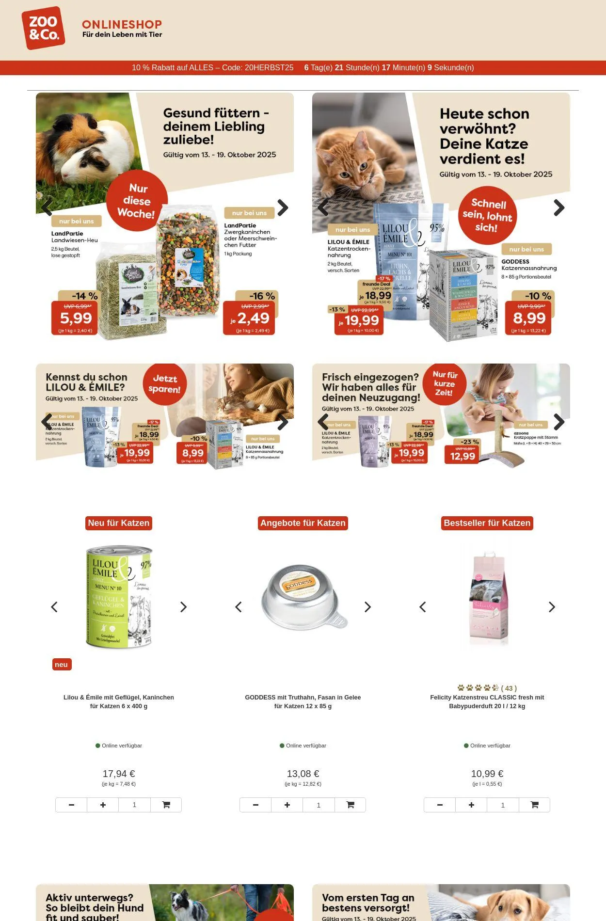 Zoo&Co von 13. Oktober bis 22. Oktober 2025 - Prospekt seite 2