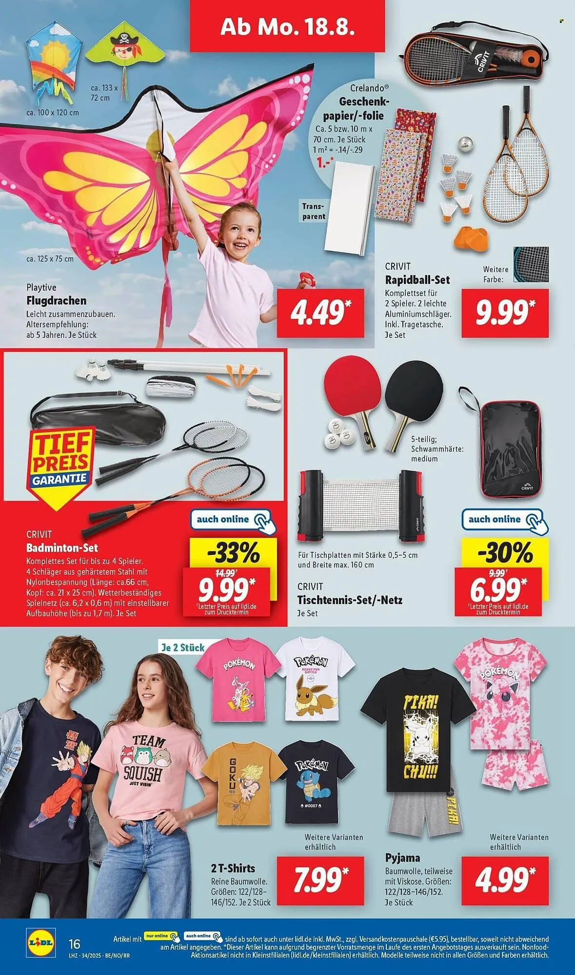 Lidl Prospekt von 18. August bis 23. August 2025 - Prospekt seite 8