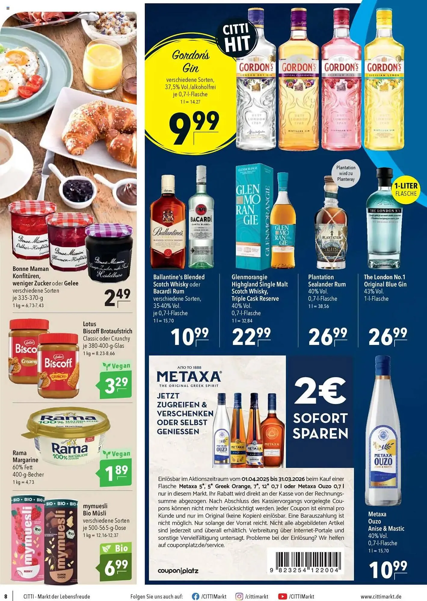 CITTI Markt Prospekt von 22. Oktober bis 28. Oktober 2025 - Prospekt seite 8