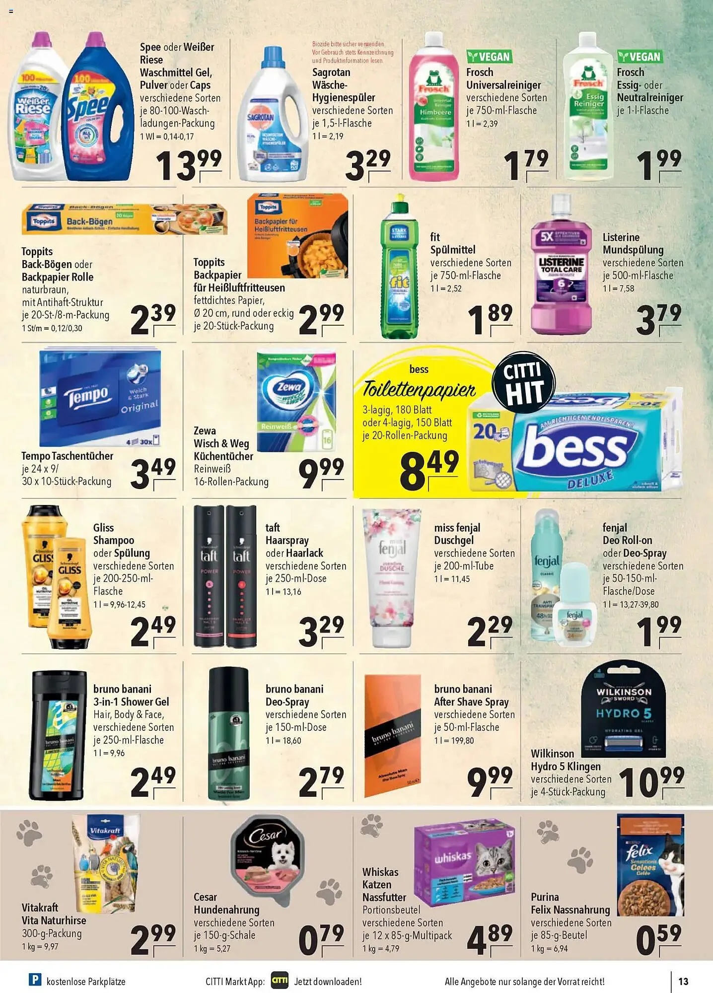 CITTI Markt Prospekt von 11. März bis 17. März 2026 - Prospekt seite 15