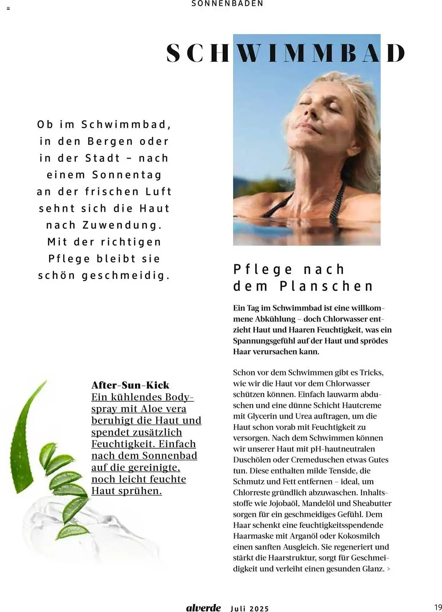 dm drogerie Prospekt von 1. Juli bis 31. Juli 2025 - Prospekt seite 19