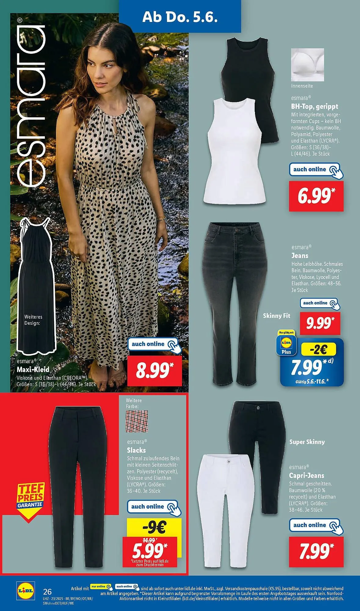 Lidl Prospekt von 1. Juni bis 7. Juni 2025 - Prospekt seite 36