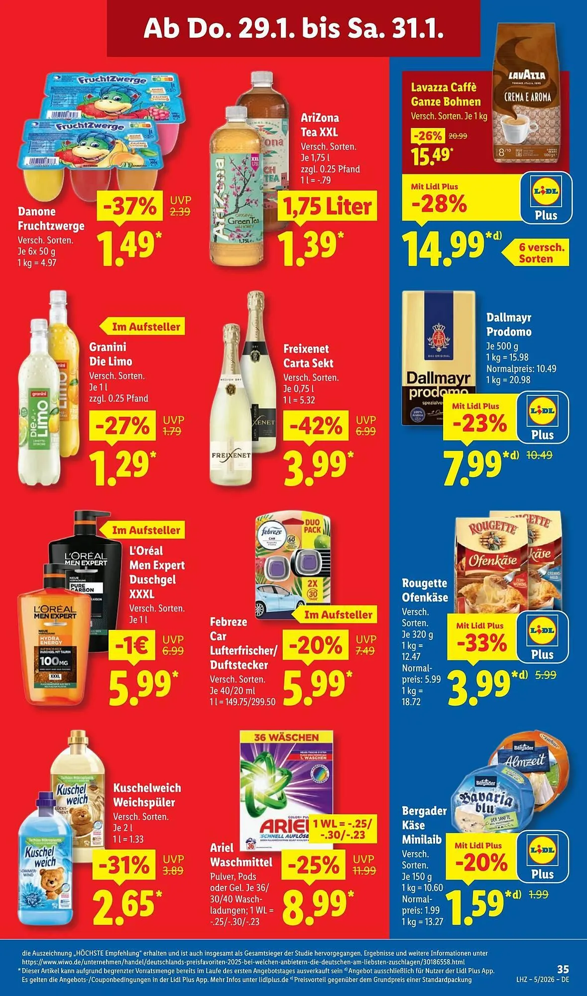 Lidl Prospekt von 26. Januar bis 1. Februar 2026 - Prospekt seite 59