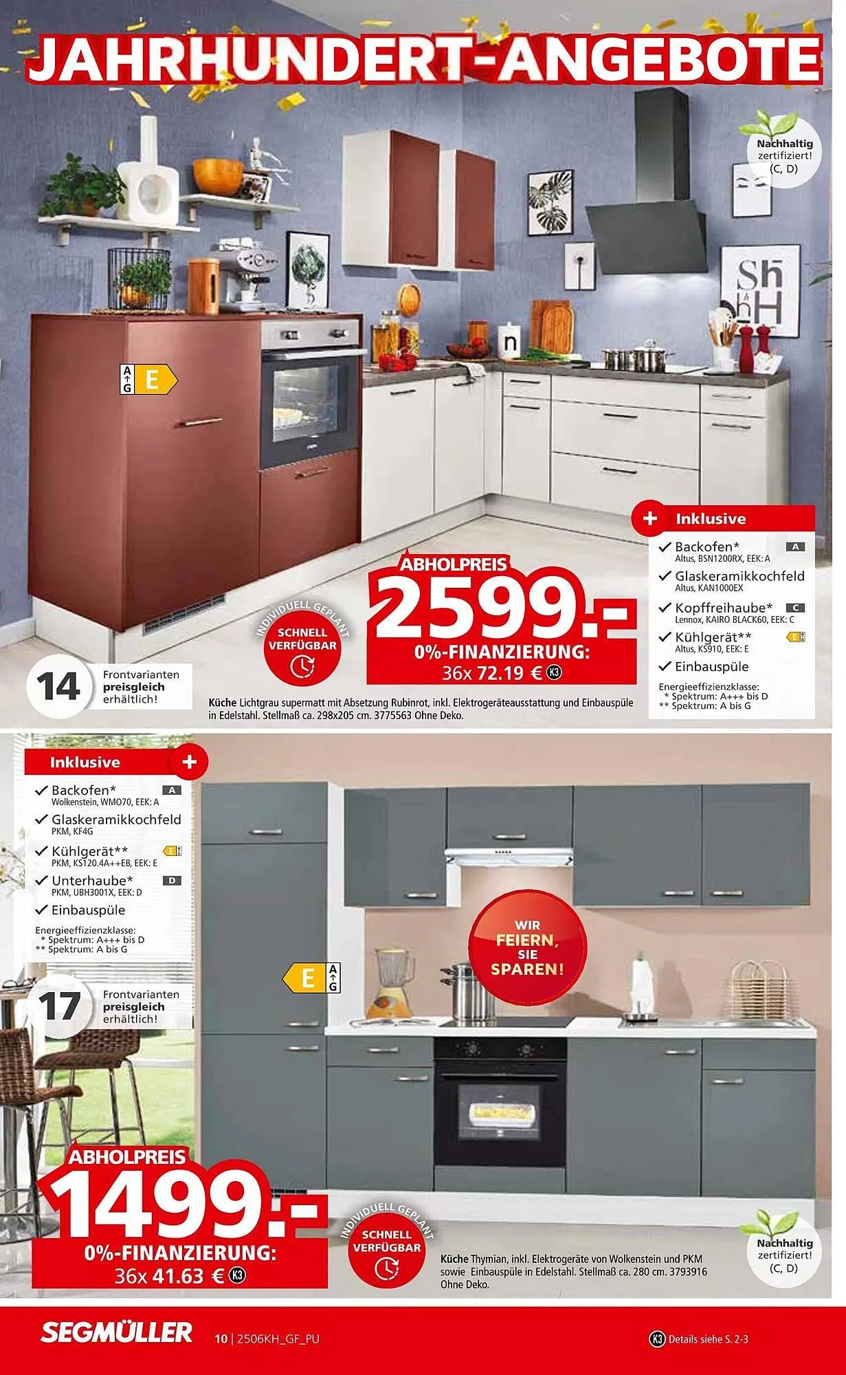 Segmüller Prospekt von 17. Mai bis 5. Juli 2025 - Prospekt seite 16