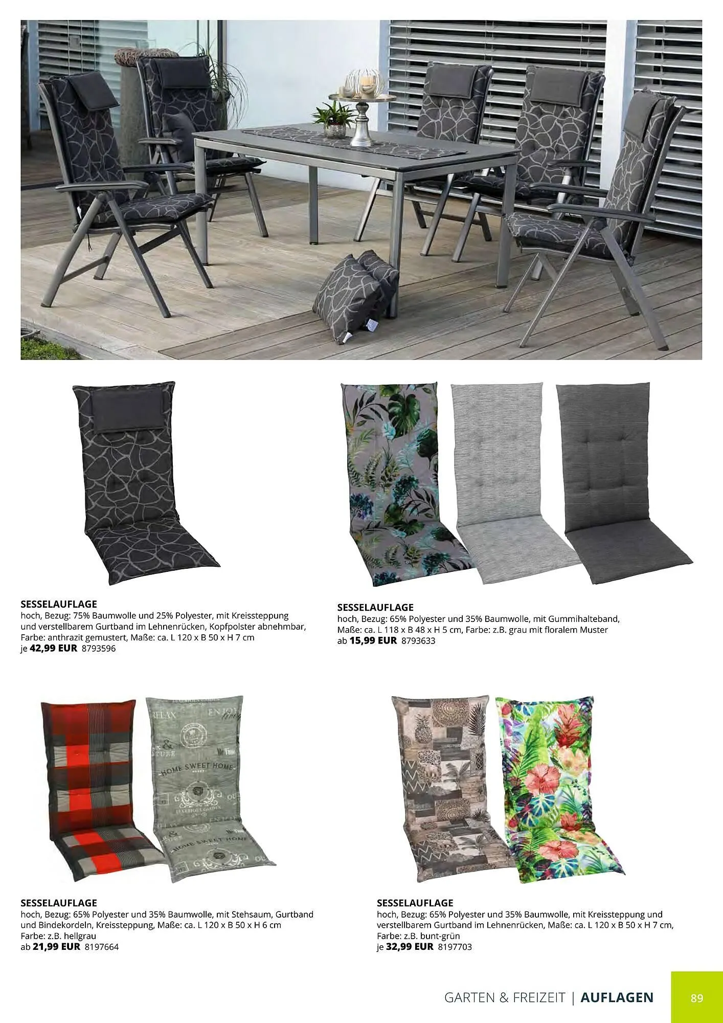 BBM Baumarkt Prospekt von 20. April bis 31. Dezember 2025 - Prospekt seite 89