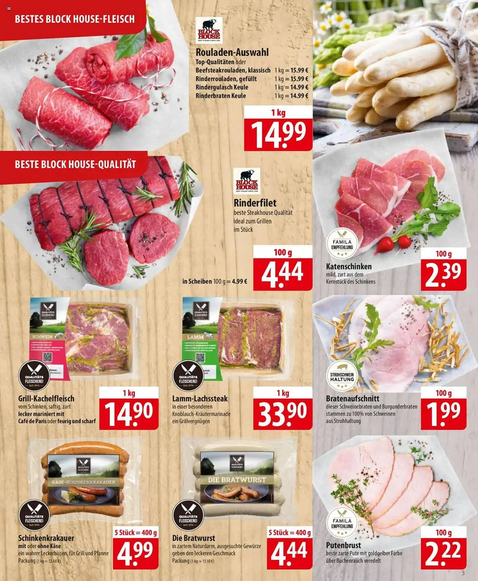 Famila Nord Ost Prospekt von 14. April bis 19. April 2025 - Prospekt seite 3