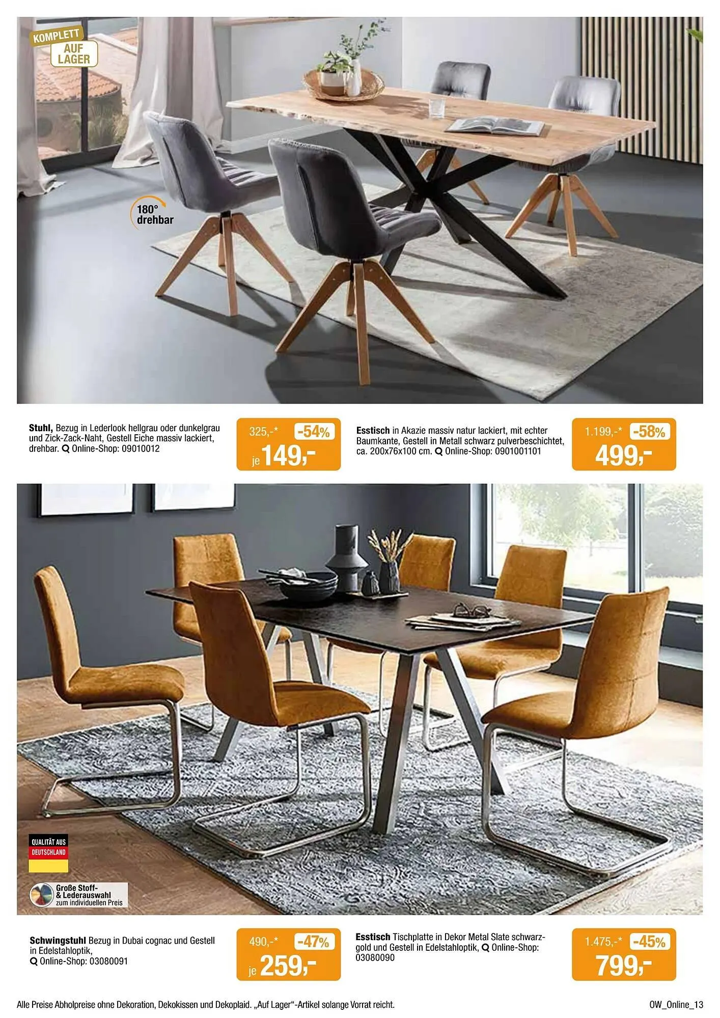 Opti Wohnwelt Prospekt von 13. April bis 24. April 2025 - Prospekt seite 13