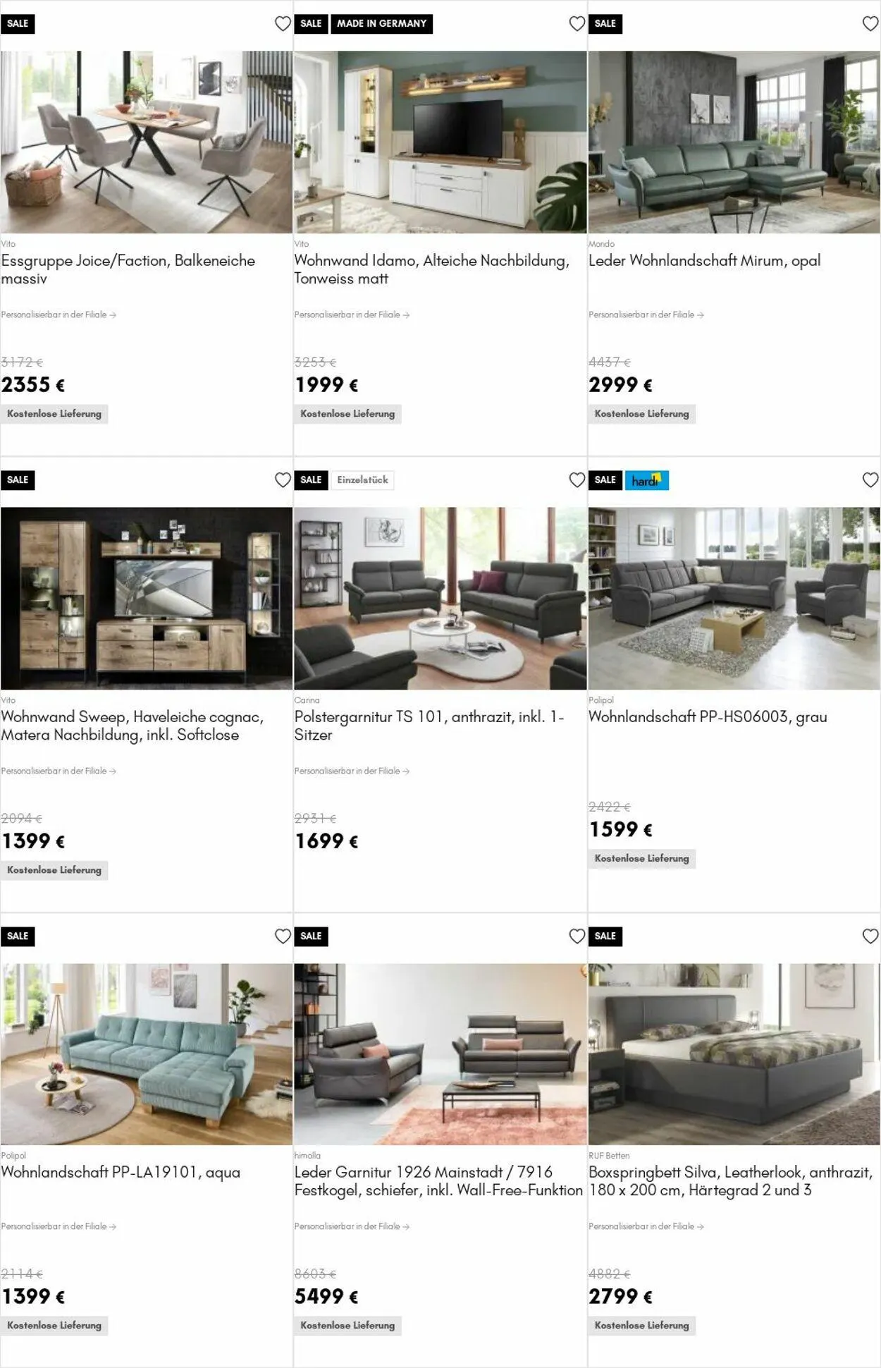 HARDECK Aktueller Prospekt von 21. Juli bis 30. Juli 2025 - Prospekt seite 19