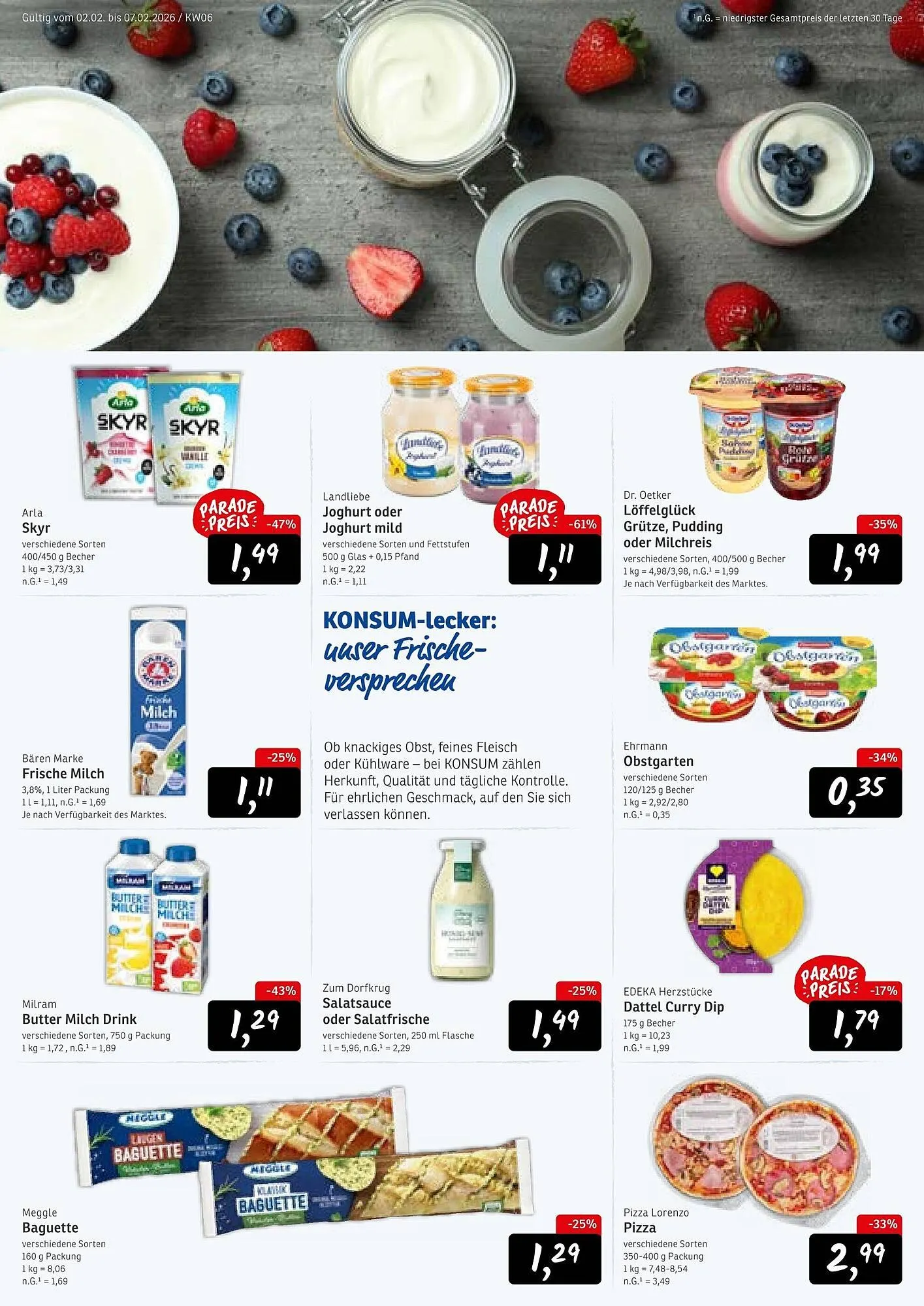 KONSUM Prospekt von 2. Februar bis 7. Februar 2026 - Prospekt seite 4