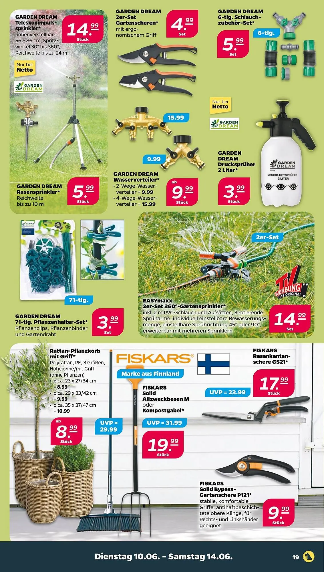 NETTO Prospekt von 10. Juni bis 14. Juni 2025 - Prospekt seite 19