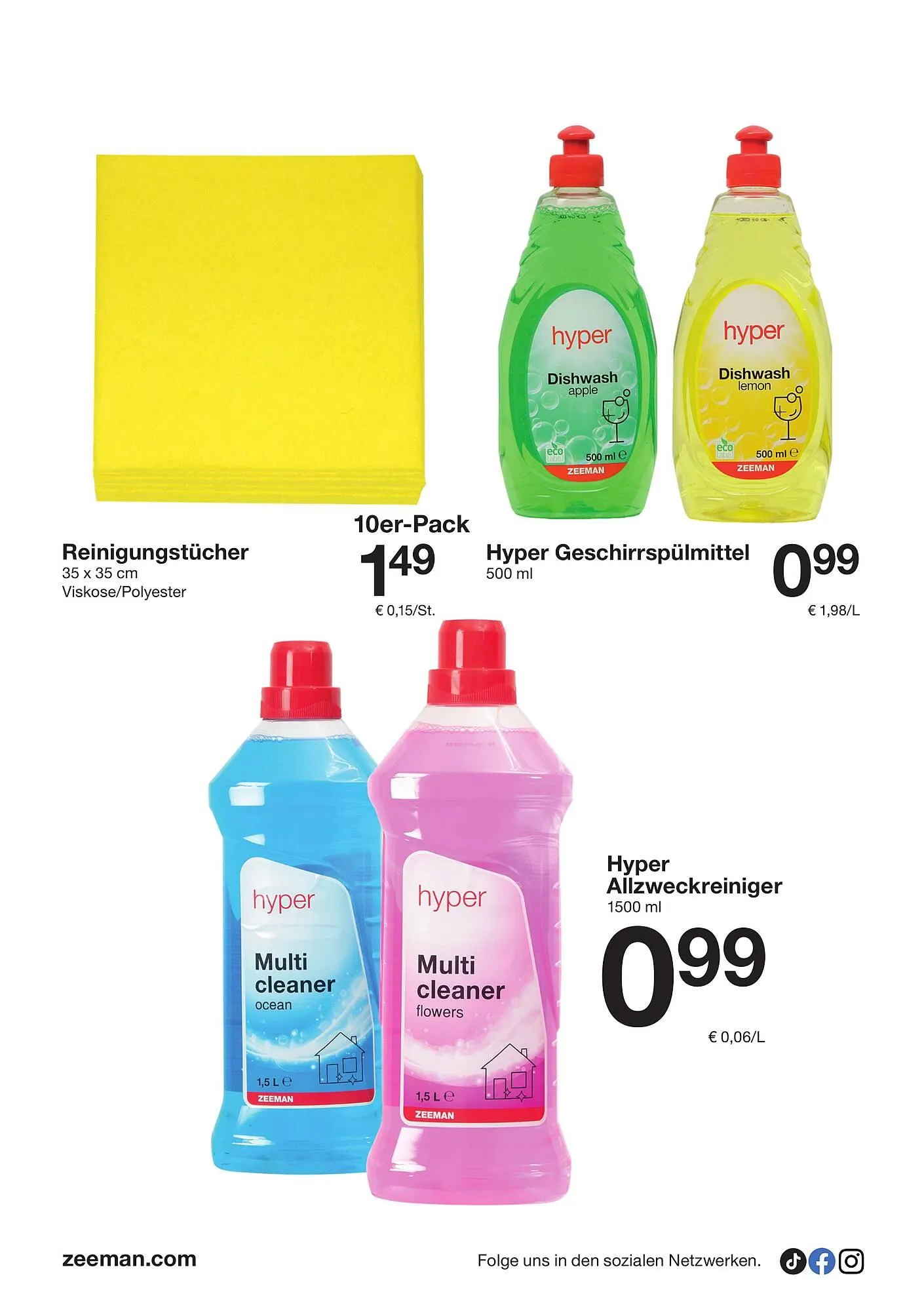 Zeeman Prospekt von 27. Dezember bis 9. Januar 2026 - Prospekt seite 4