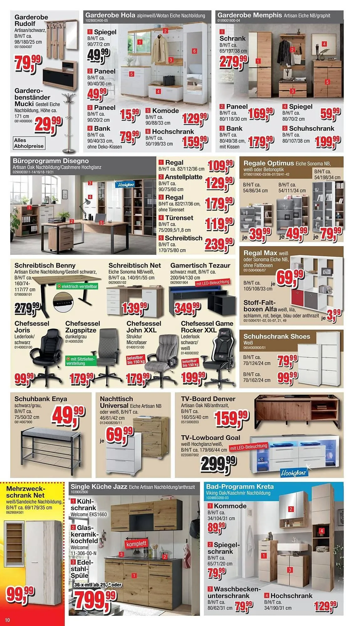 Möbelfundgrube Prospekt von 24. April bis 27. April 2025 - Prospekt seite 12
