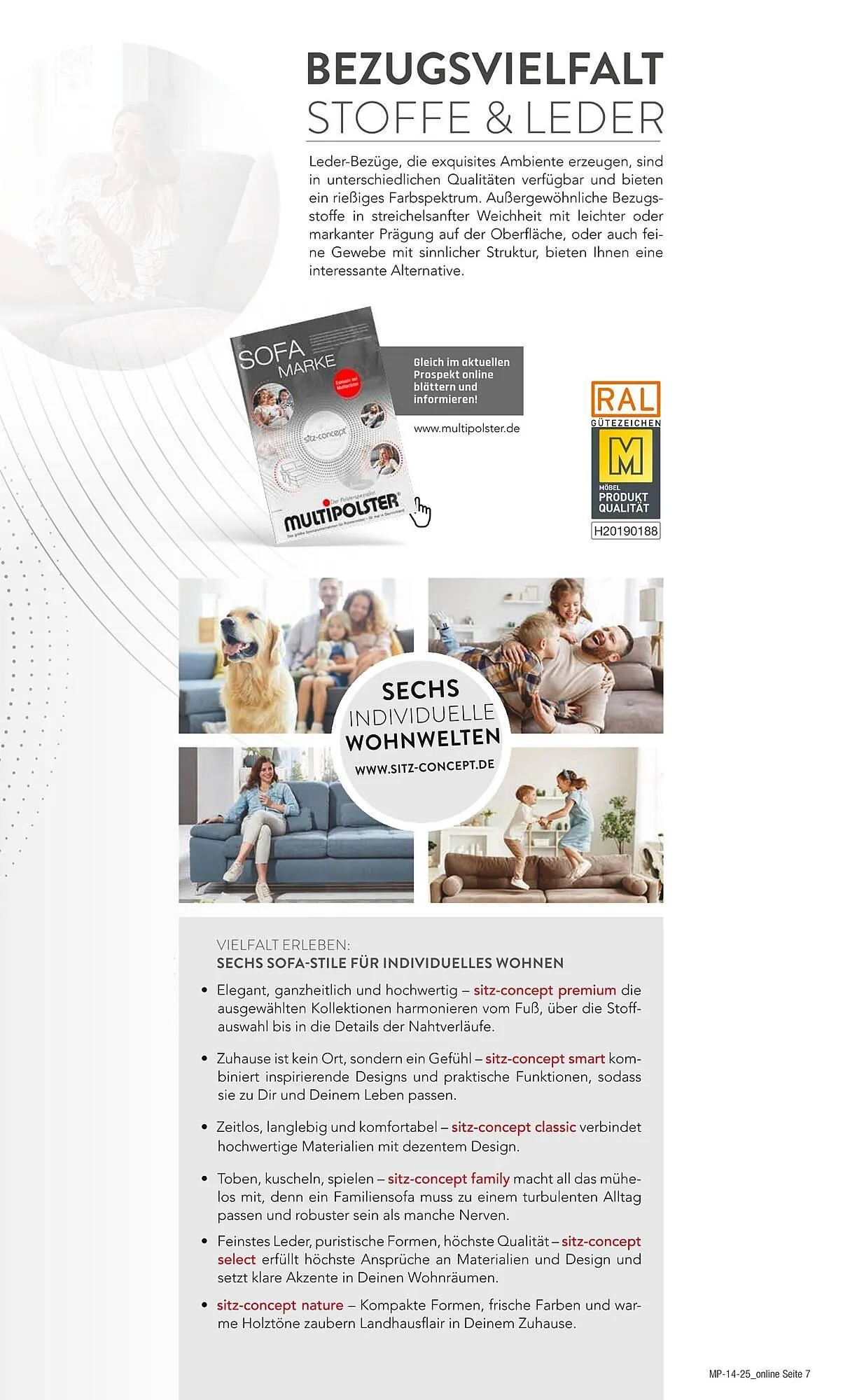 Multipolster Prospekt von 1. April bis 30. April 2025 - Prospekt seite 7