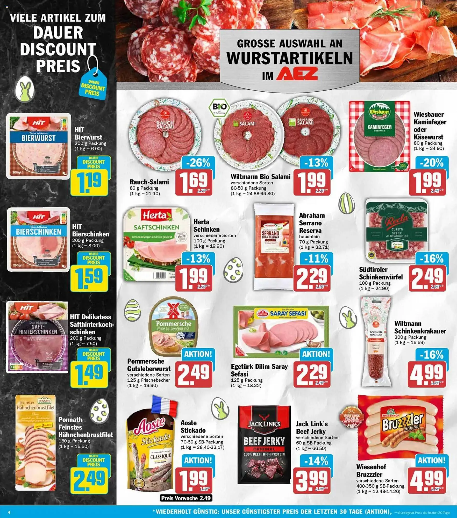 AEZ Prospekt von 30. März bis 4. April 2026 - Prospekt seite 4