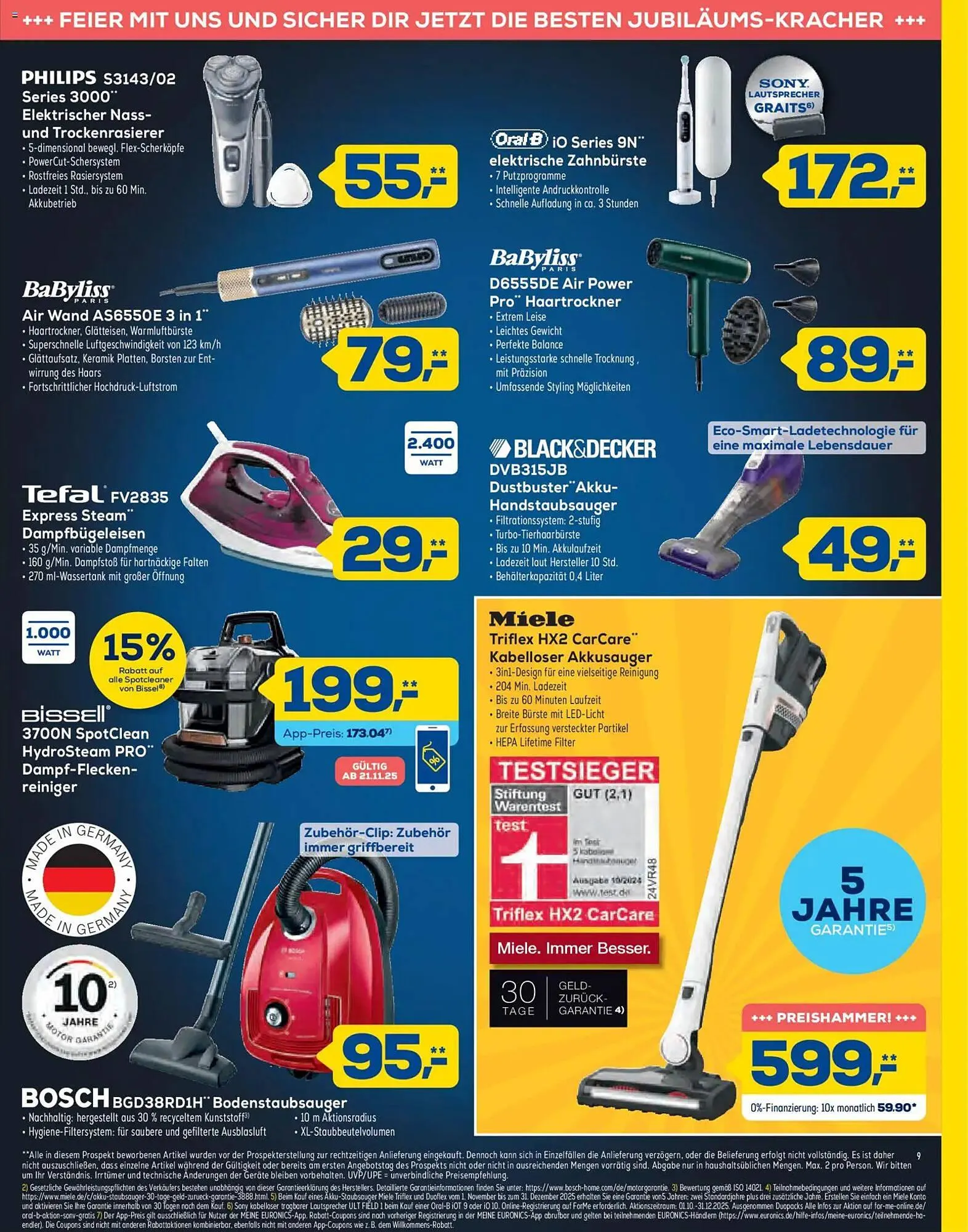 Euronics Prospekt von 19. November bis 25. November 2025 - Prospekt seite 9