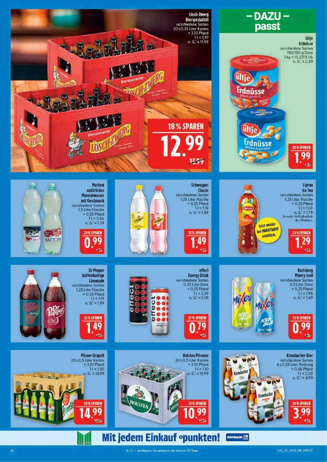 Marktkauf - Nürnberg-Thon Aktueller Prospekt von 11. August bis 16. August 2025 - Prospekt seite 26