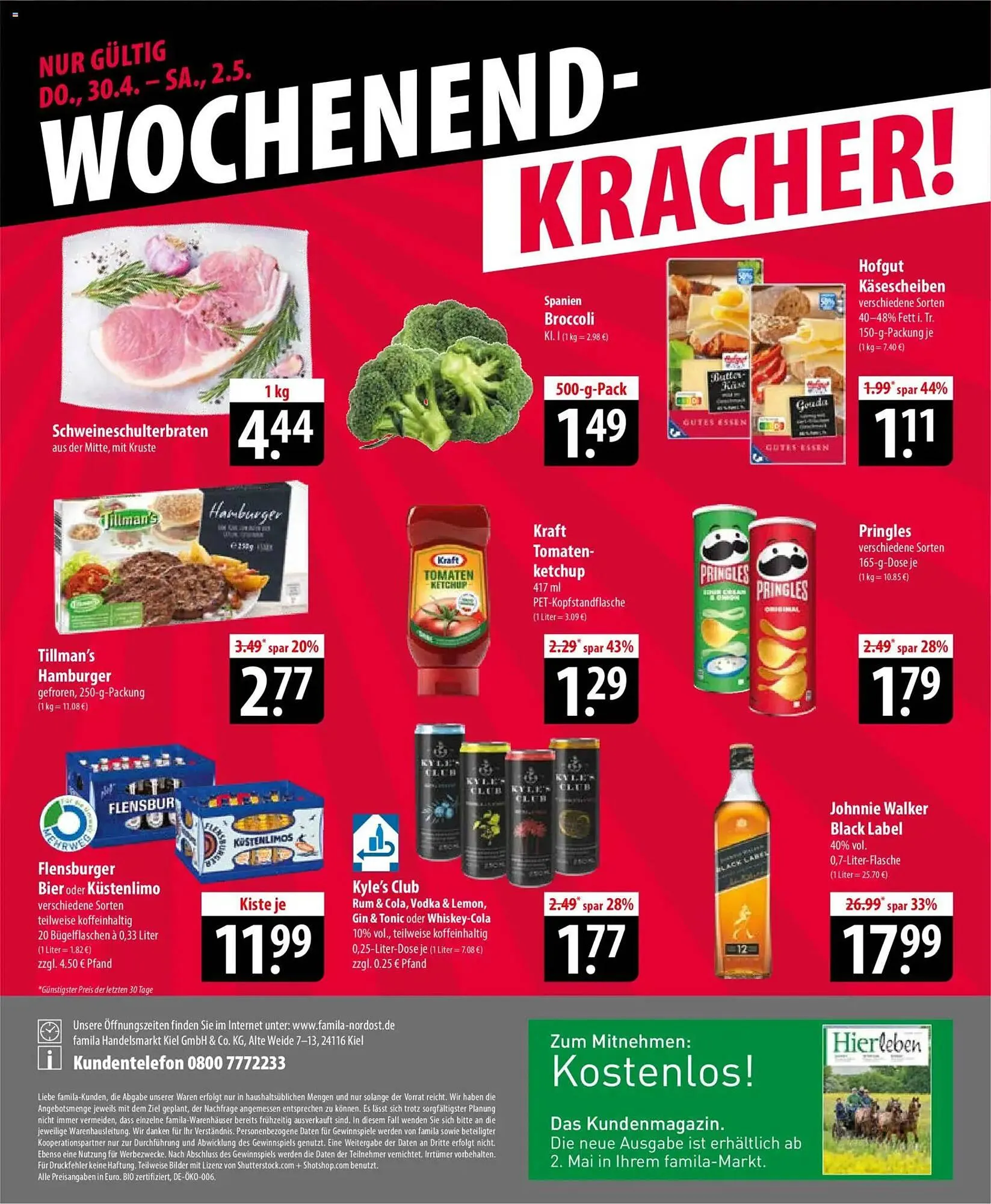 Famila Nord Ost Prospekt von 27. April bis 2. Mai 2026 - Prospekt seite 24