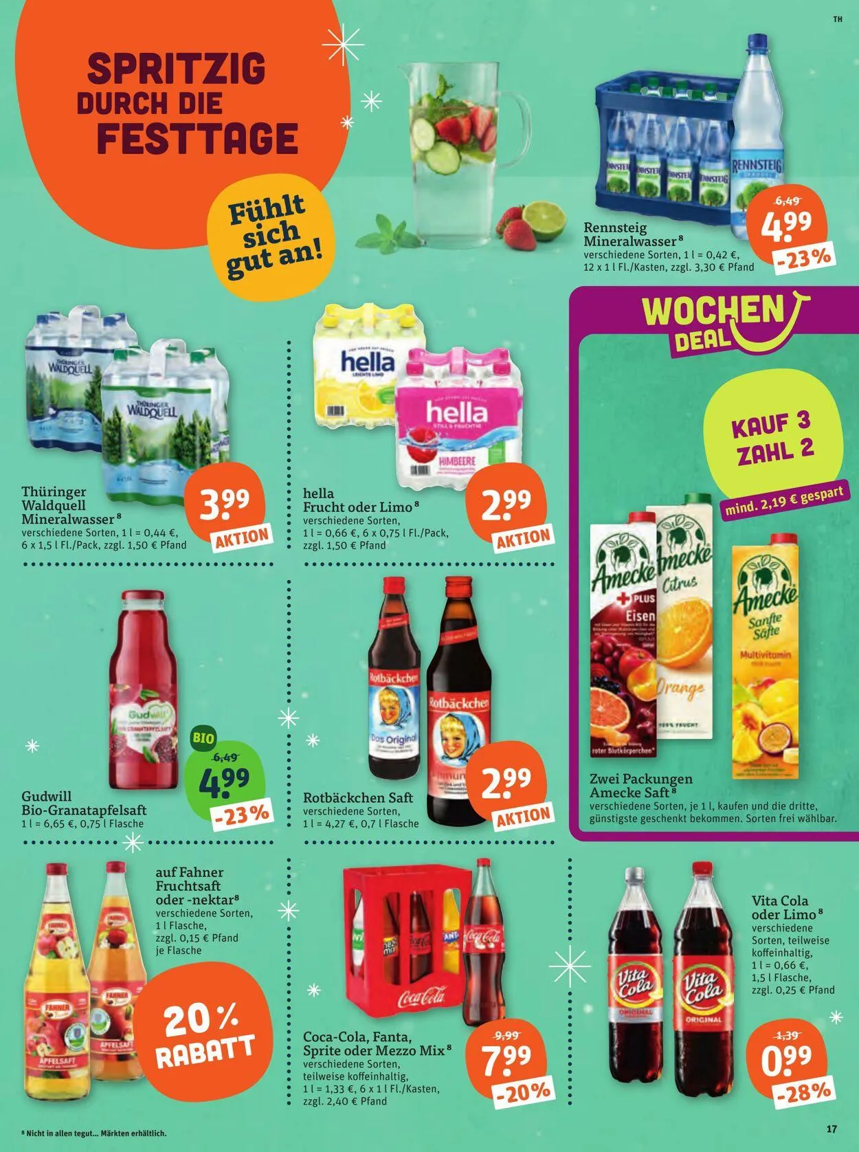 Tegut Aktueller Prospekt von 8. Dezember bis 14. Dezember 2025 - Prospekt seite 19