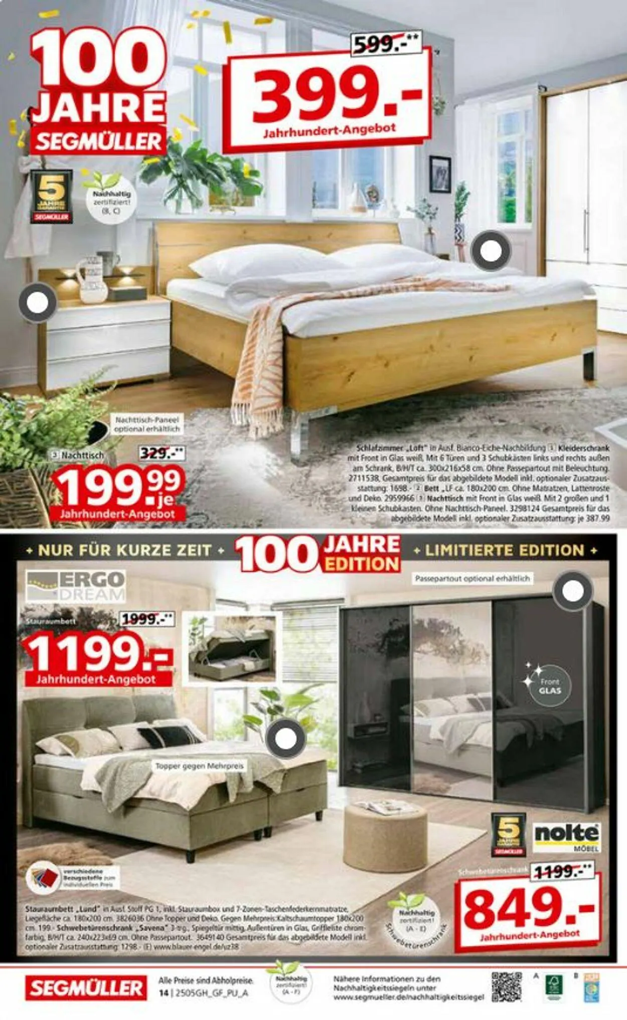 SEGMÜLLER von 19. April bis 26. April 2025 - Prospekt seite 22