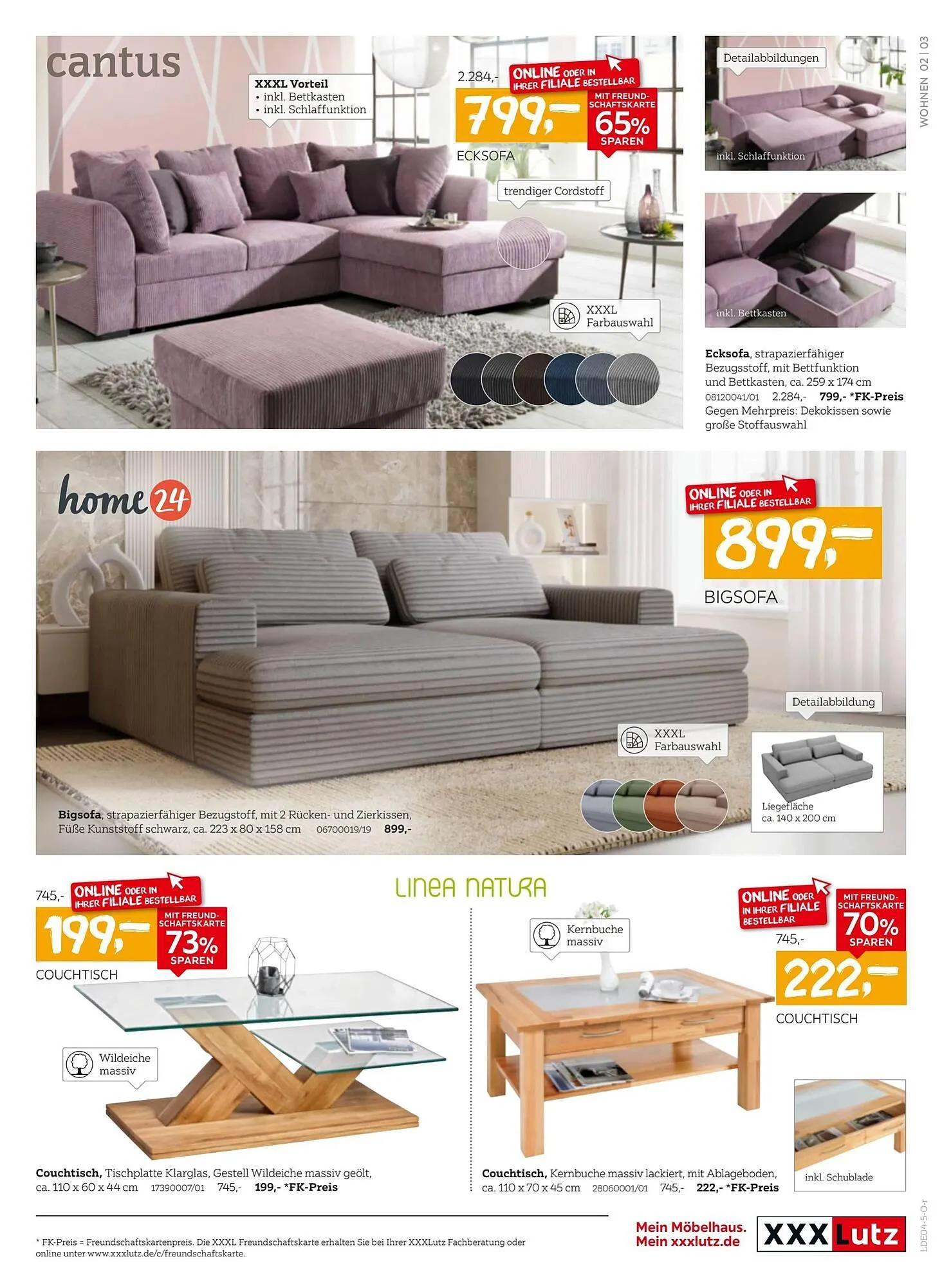 XXXLutz Prospekt von 14. April bis 28. April 2025 - Prospekt seite 3