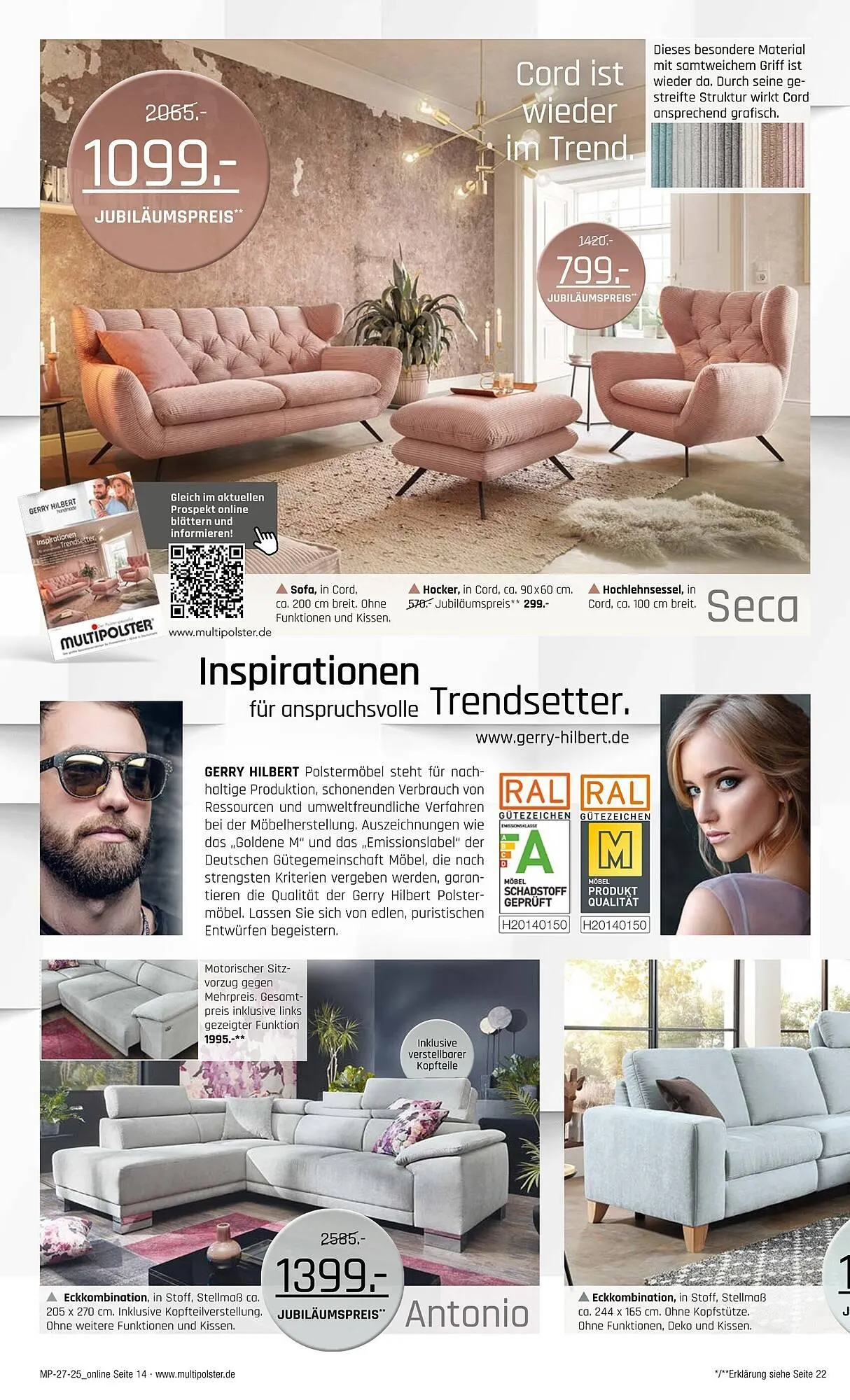 Multipolster Prospekt von 10. Juli bis 2. August 2025 - Prospekt seite 14