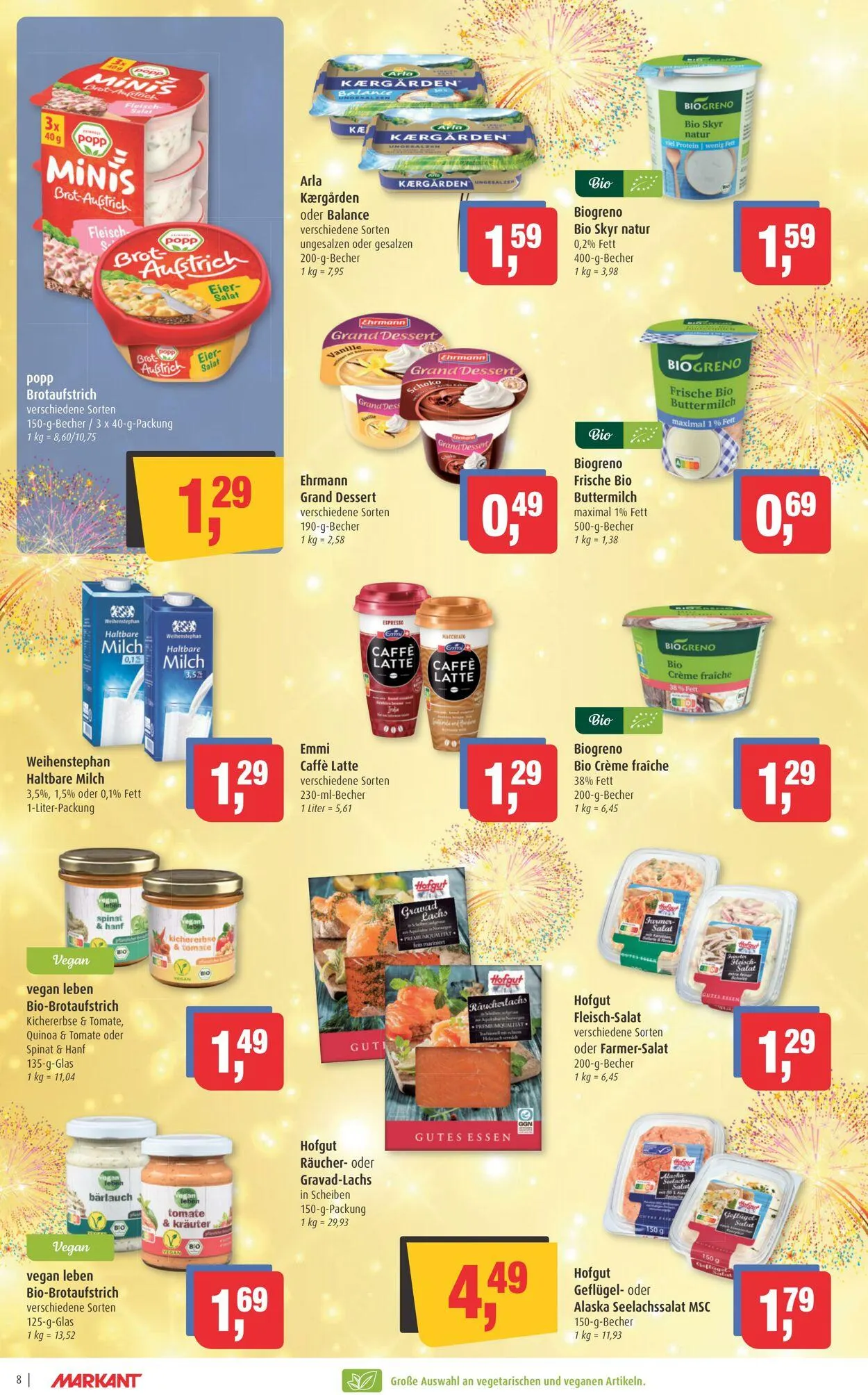 Markant Aktueller Prospekt von 15. März bis 29. März 2025 - Prospekt seite 8