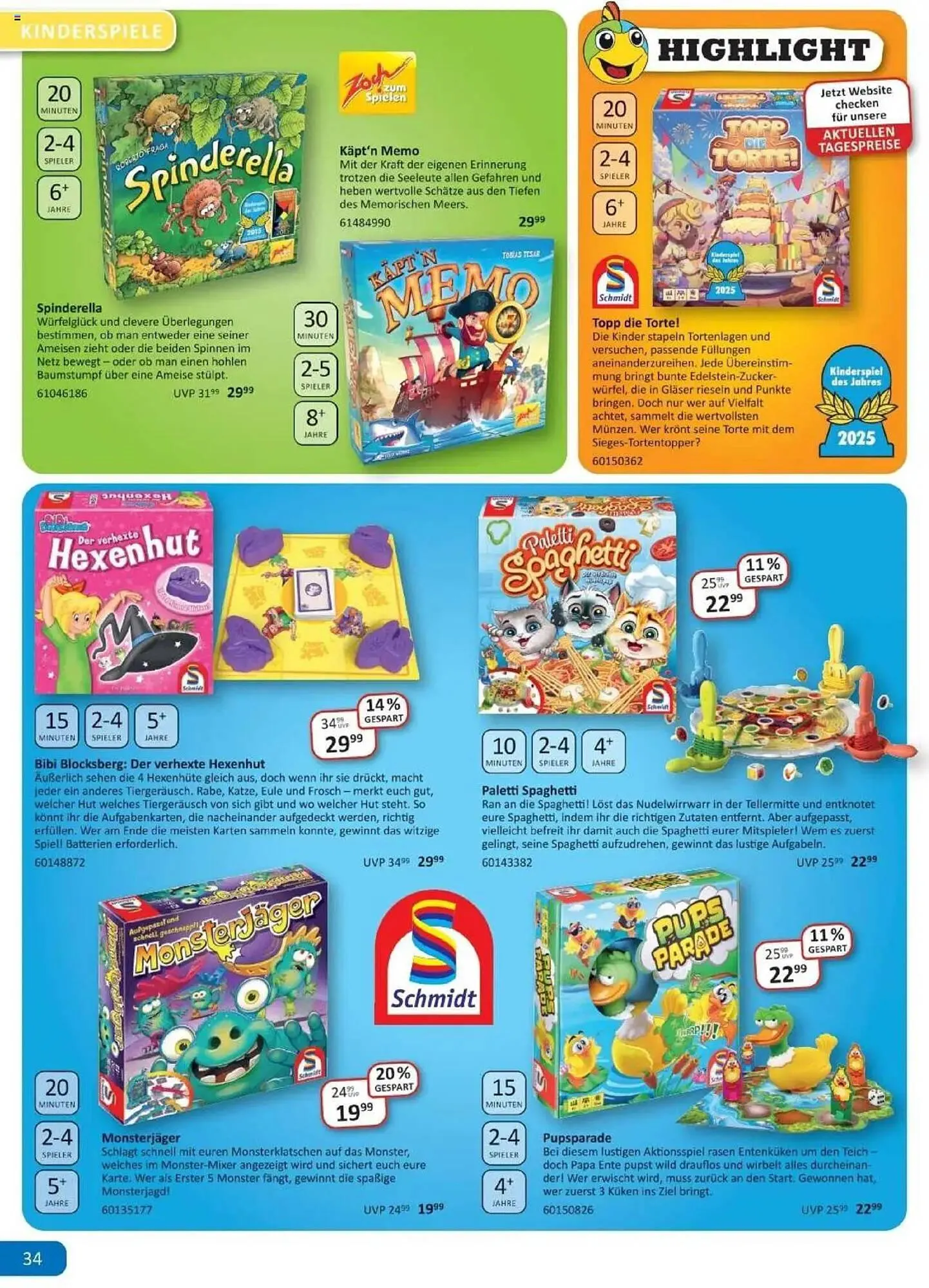 Vedes Prospekt von 25. August bis 31. Oktober 2025 - Prospekt seite 34