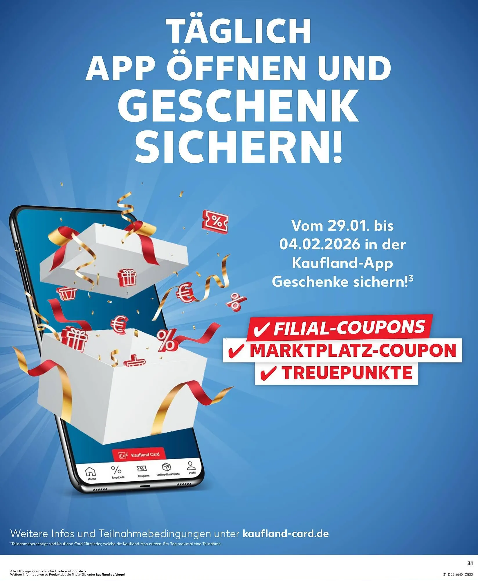 Kaufland Prospekt von 29. Januar bis 4. Februar 2026 - Prospekt seite 31