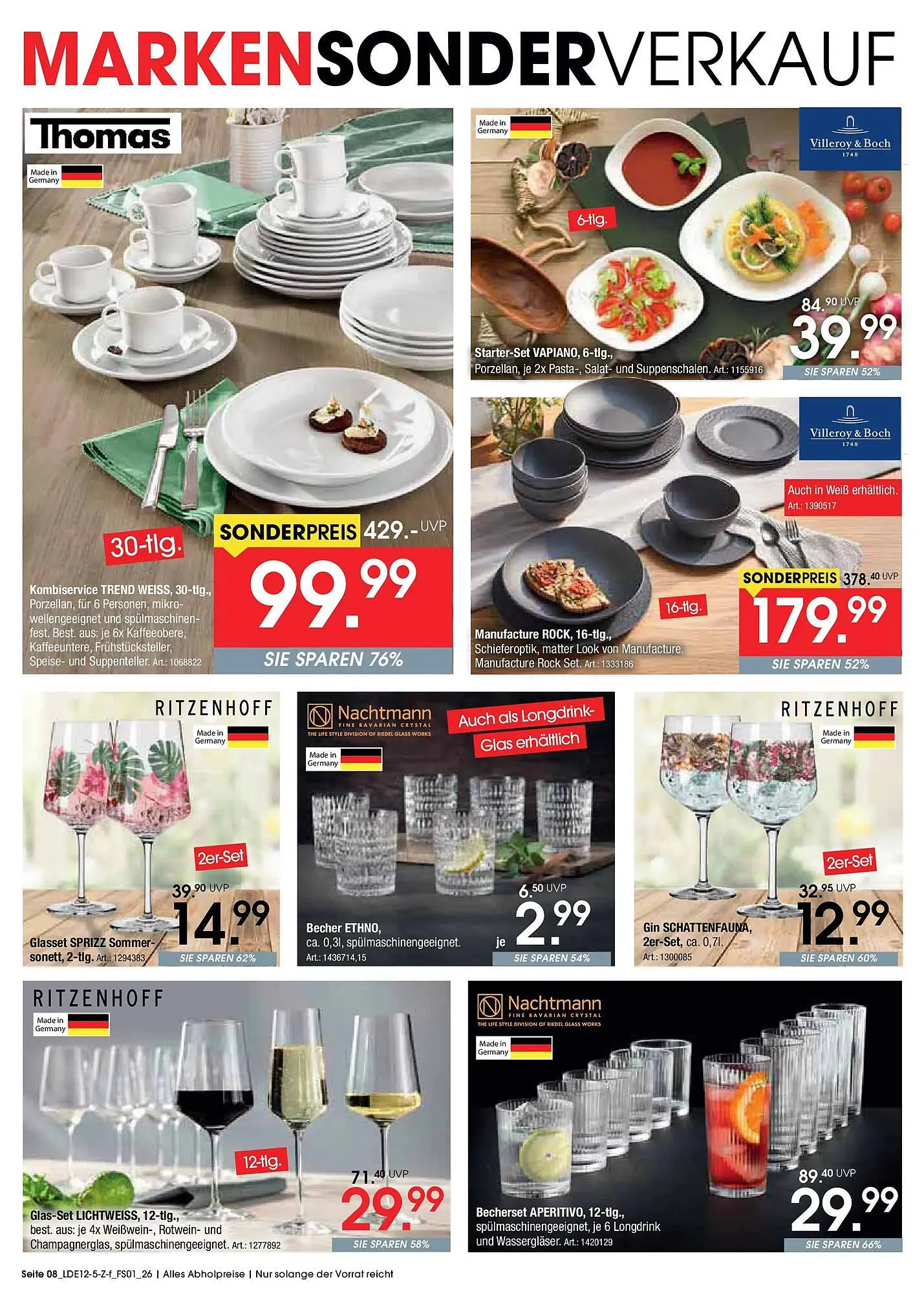 Zurbrüggen Prospekt von 5. Dezember bis 10. Januar 2026 - Prospekt seite 8