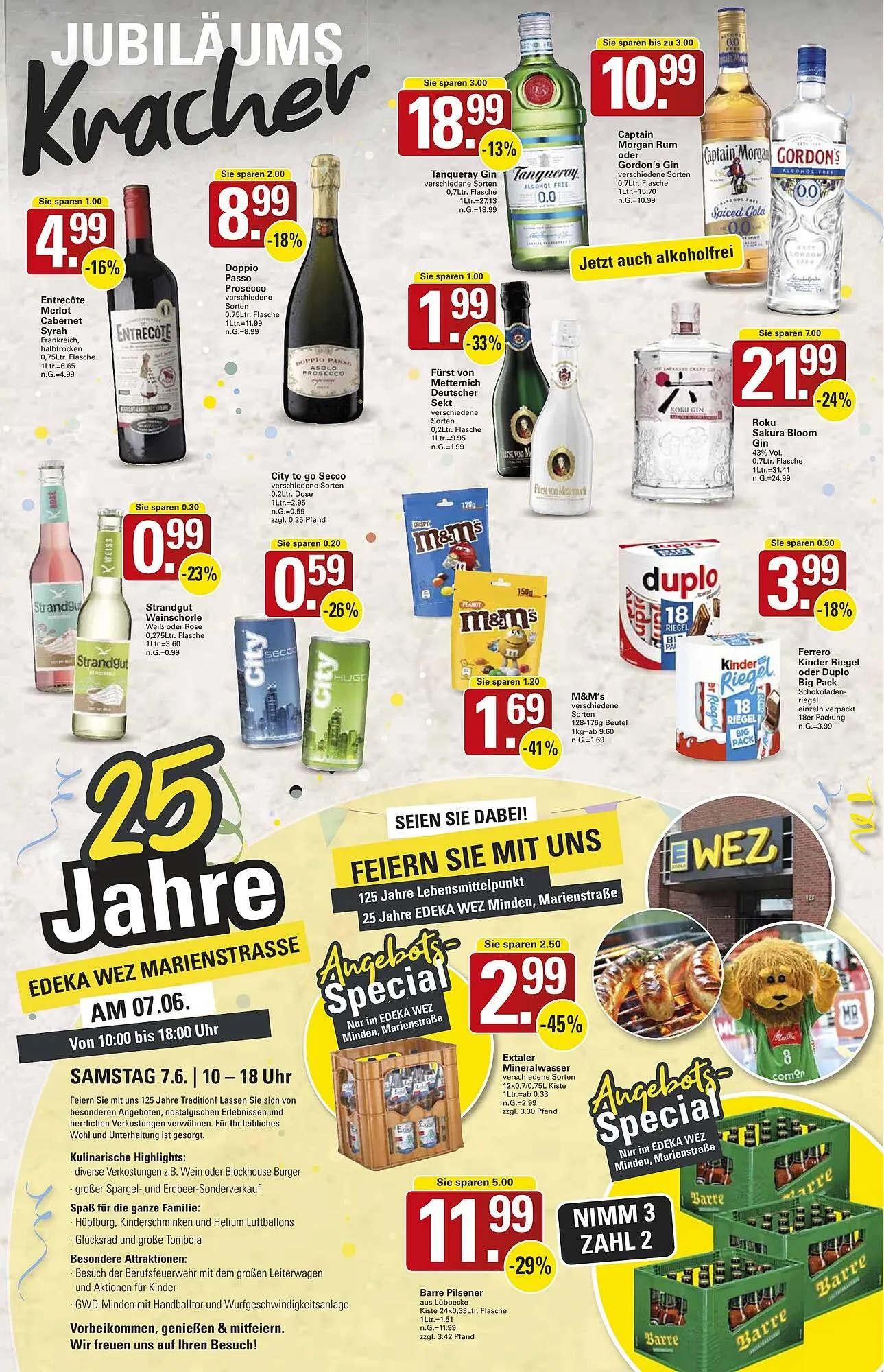 WEZ Prospekt von 2. Juni bis 7. Juni 2025 - Prospekt seite 3