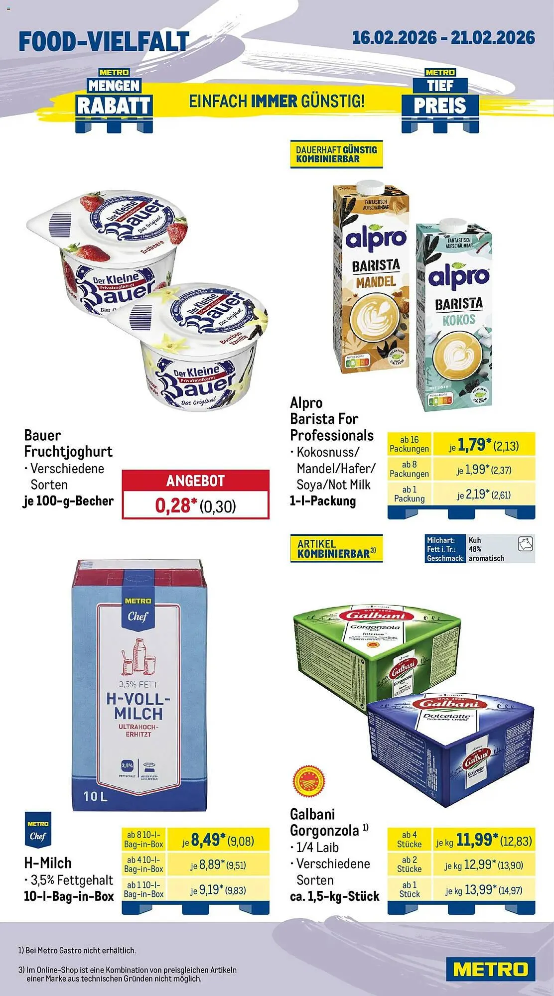METRO Prospekt von 16. Februar bis 21. Februar 2026 - Prospekt seite 10