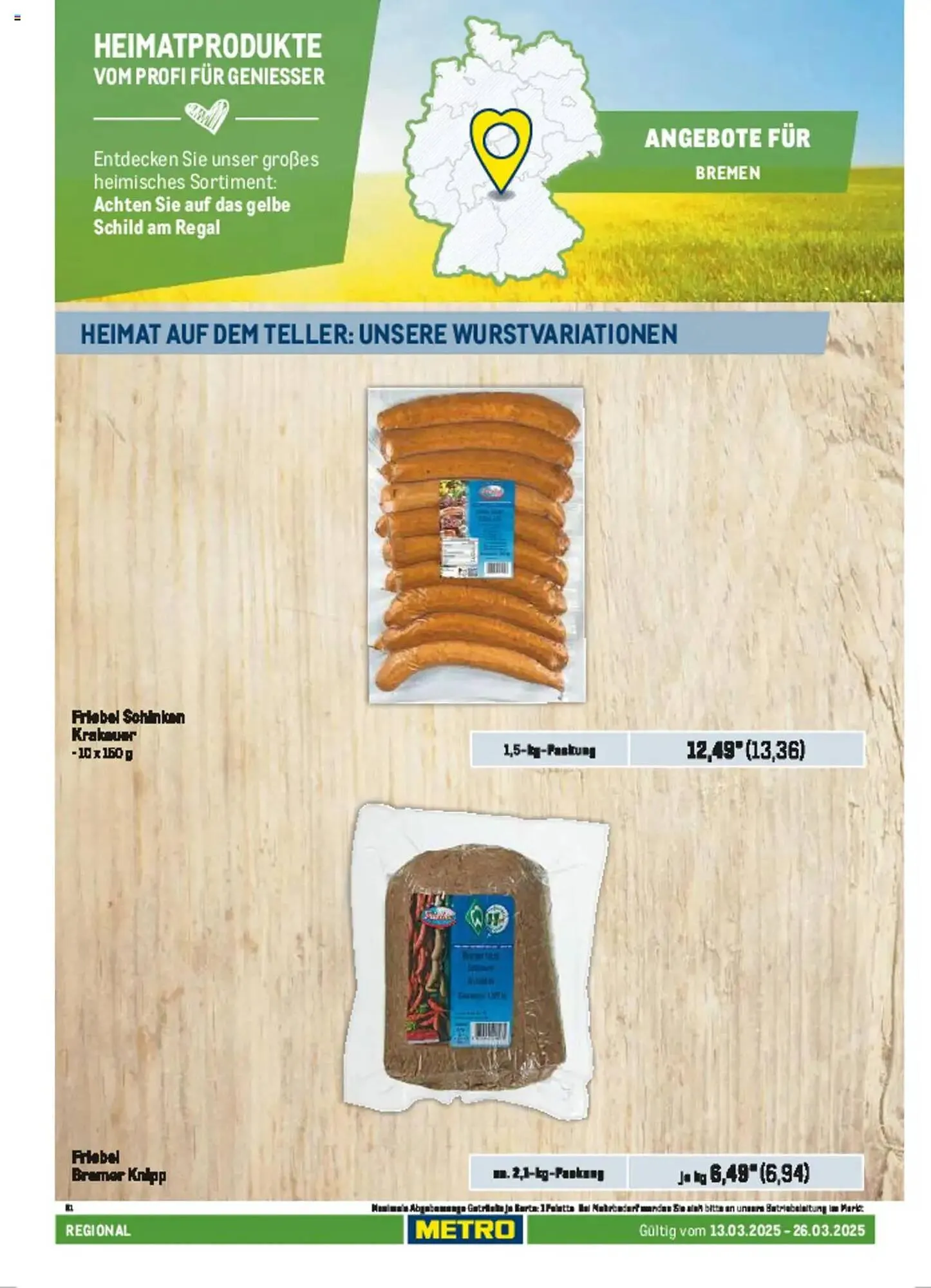 METRO Prospekt von 13. März bis 26. März 2025 - Prospekt seite 38