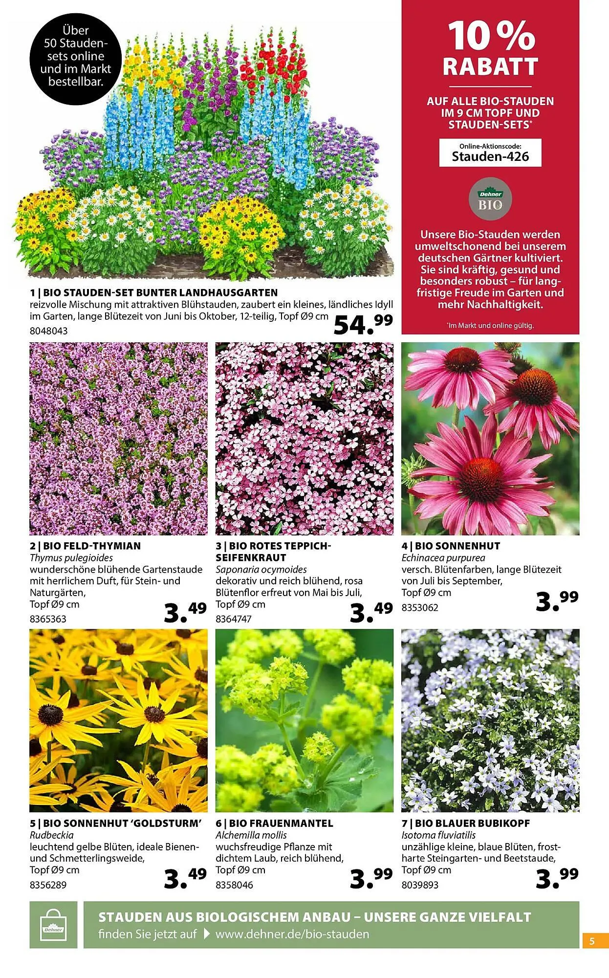 Dehner Prospekt von 21. April bis 27. April 2026 - Prospekt seite 5
