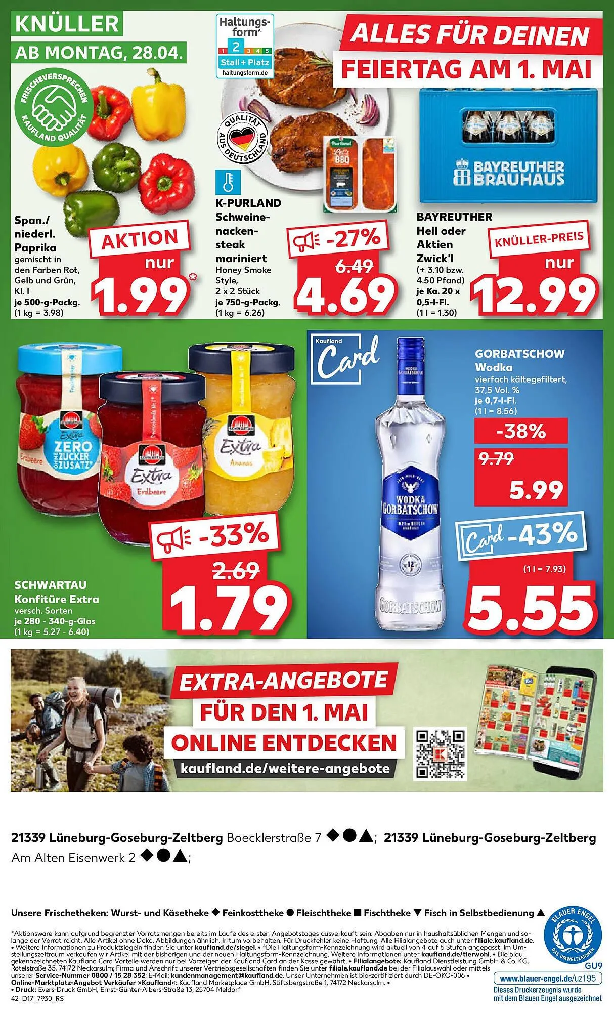 Kaufland Prospekt von 23. April bis 30. April 2025 - Prospekt seite 42